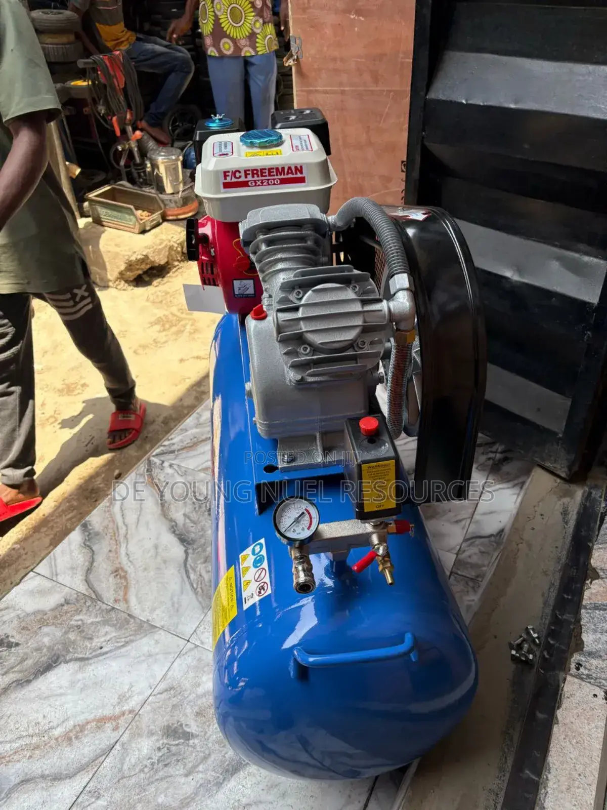 Strong Air Compressor Engine Type 100l