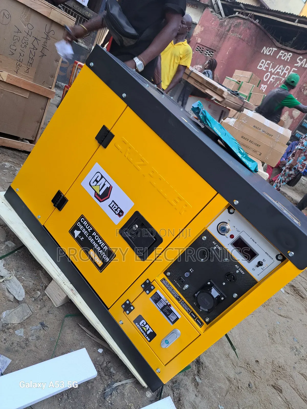 We Are Talking About Cat Diesel Soundproof Gen 12.5kva