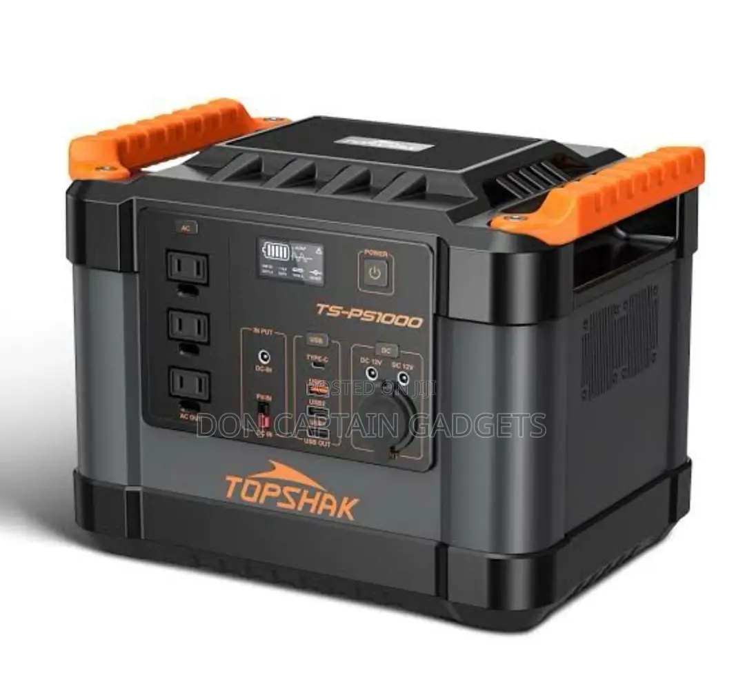 Topshak Ts-ps1000 Portable Power Station 1000w