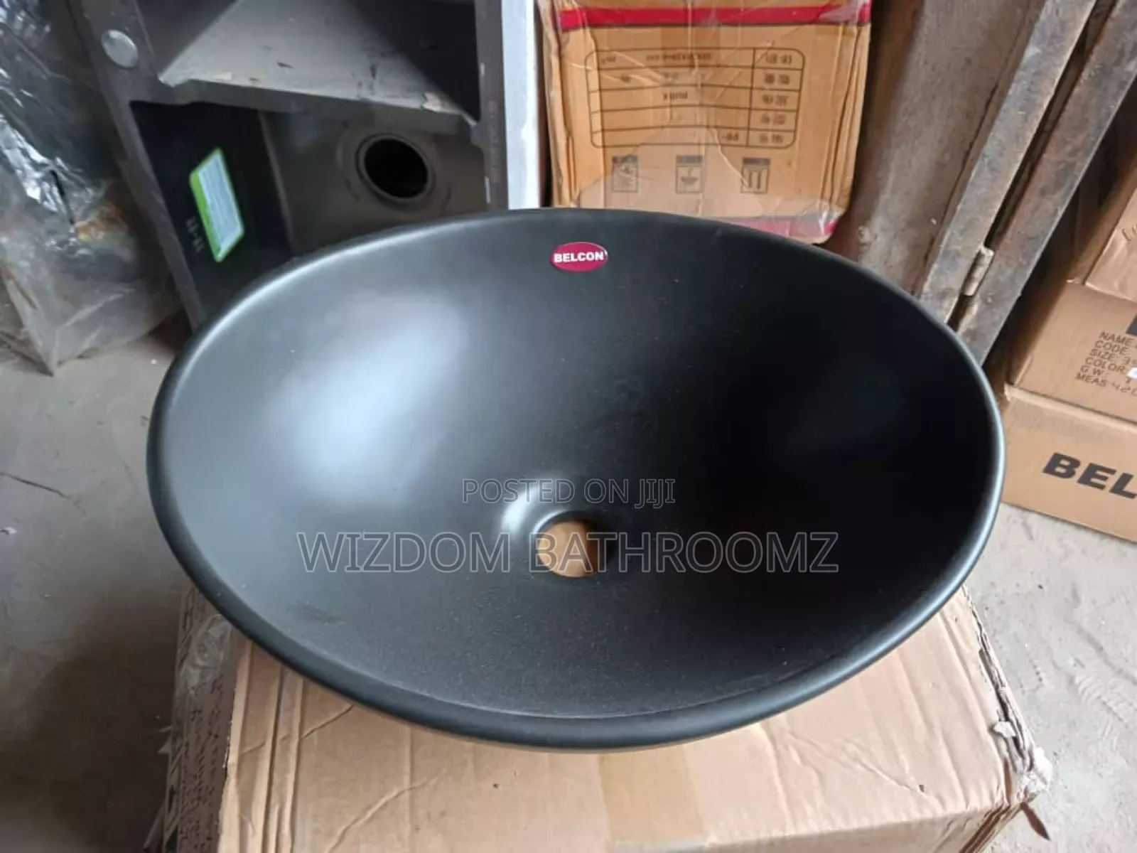 Black Counter Top Basin