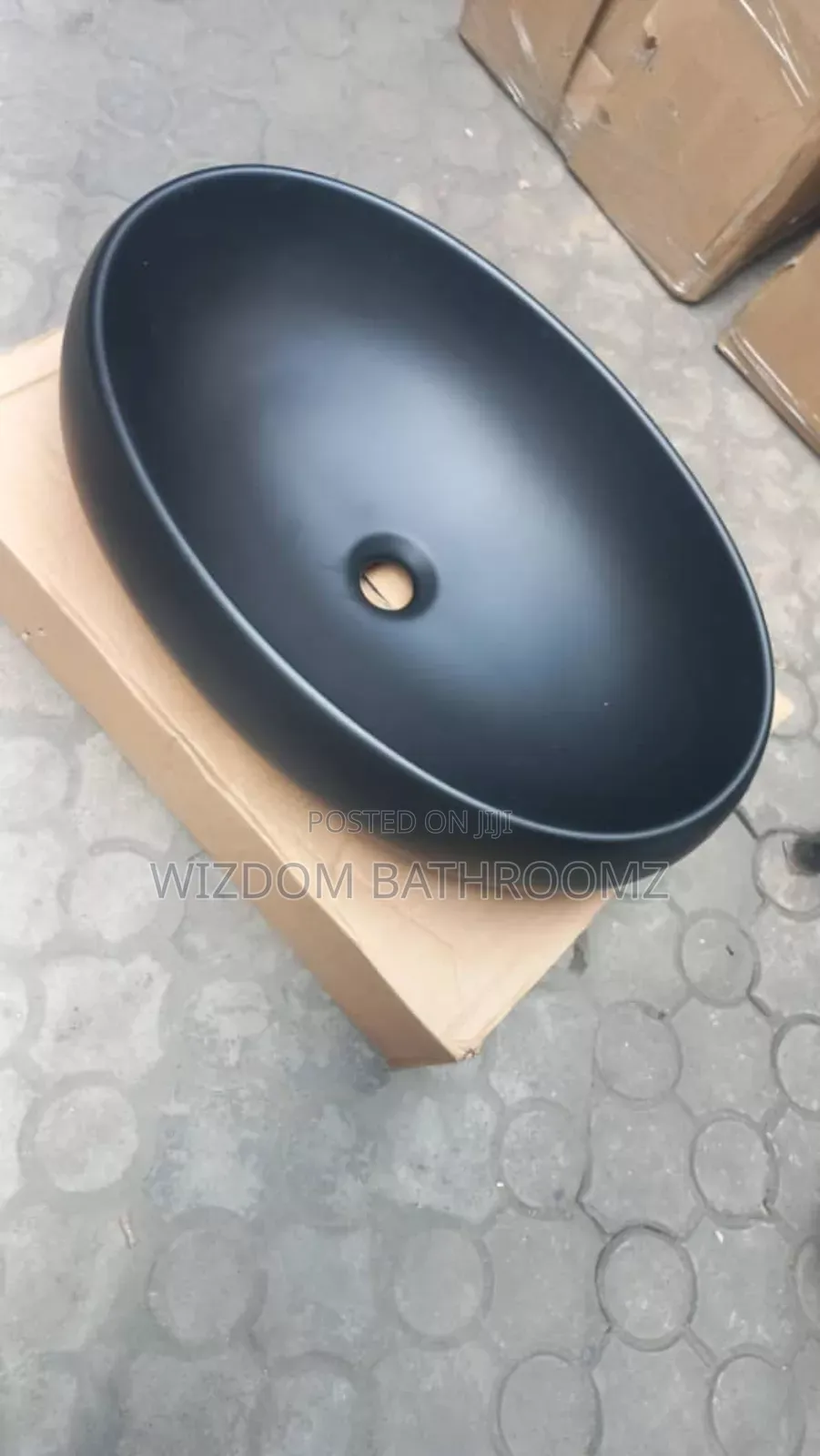 Black Counter Top Basin