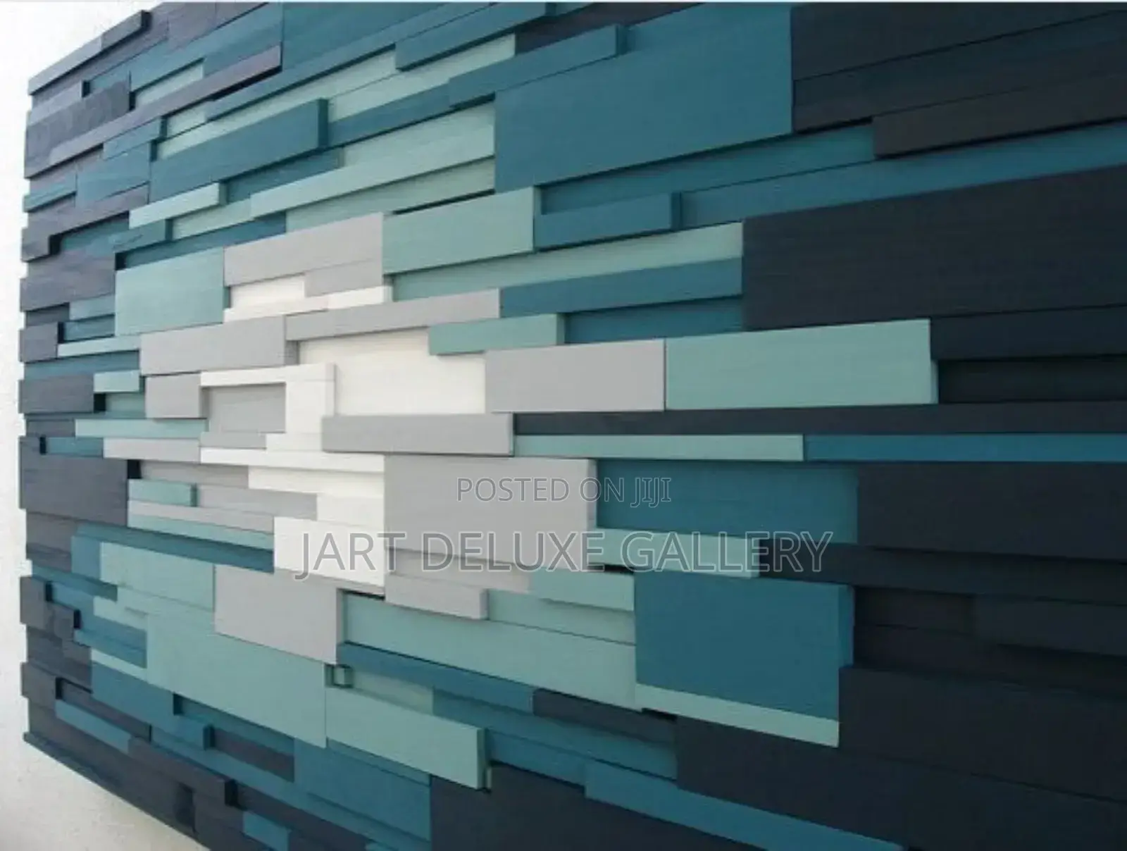 Colourful Wooden Wall Hung Artwork