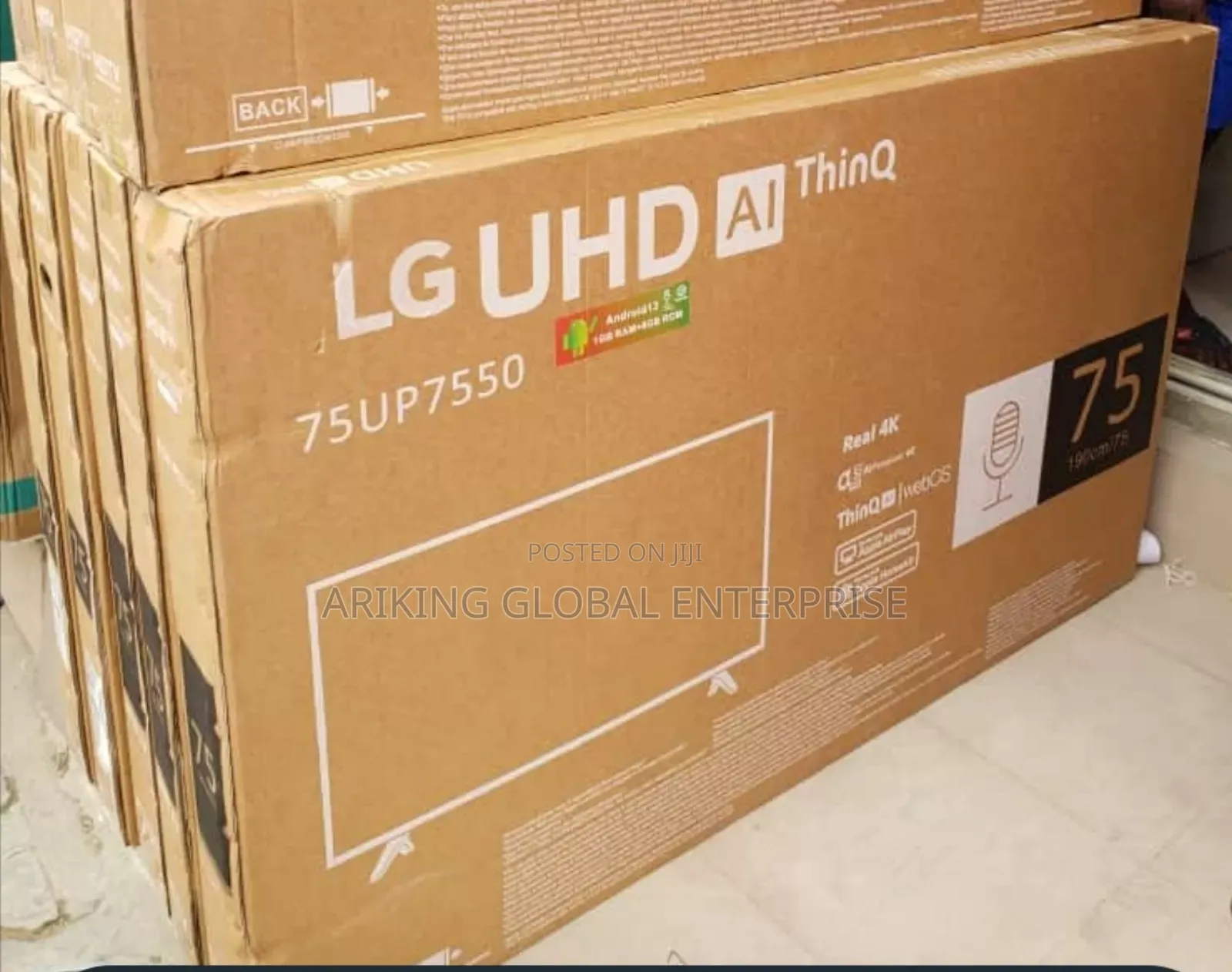 Original 75 Inches Smart Lg Tv