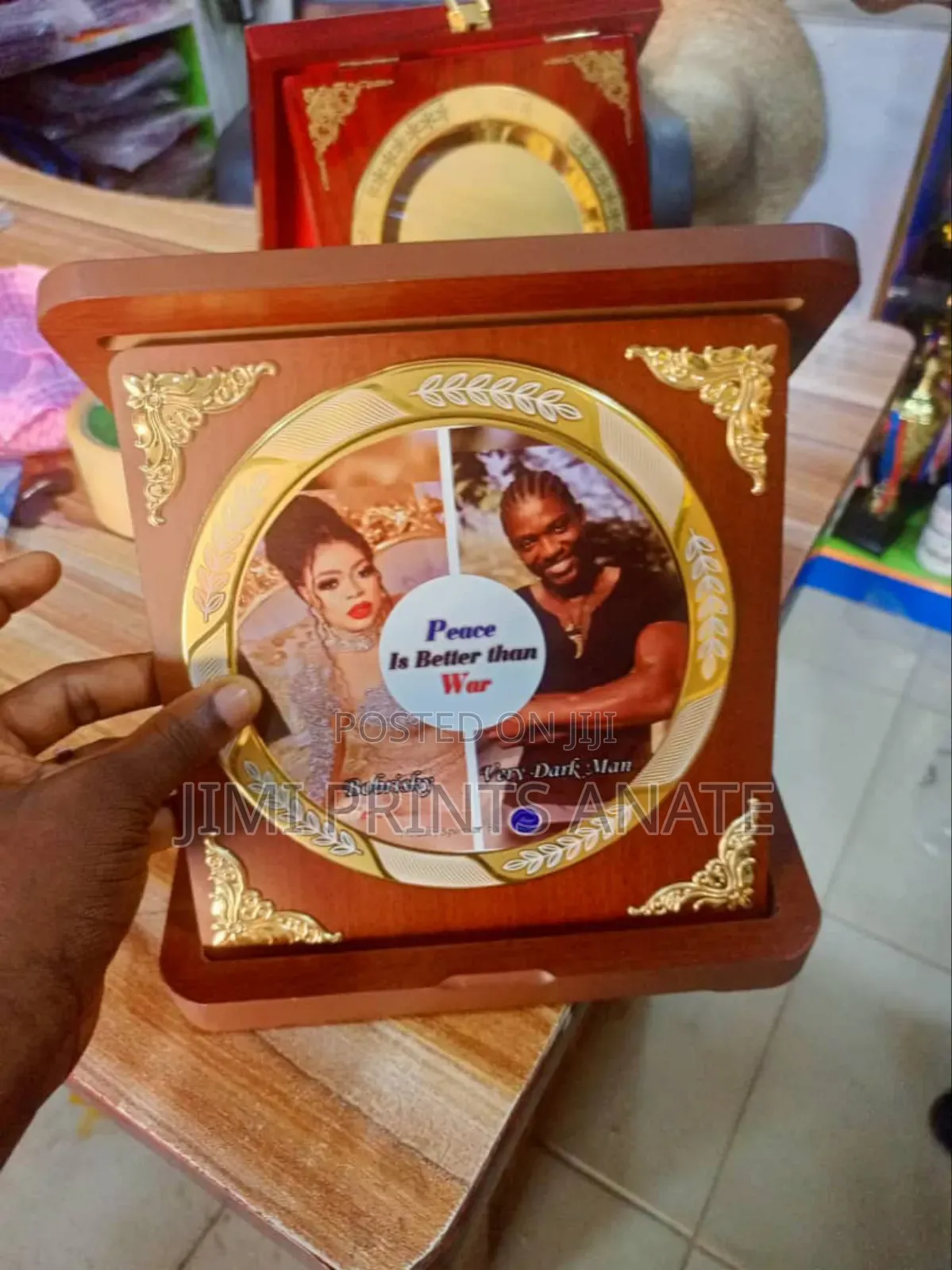 Wood Award With Template