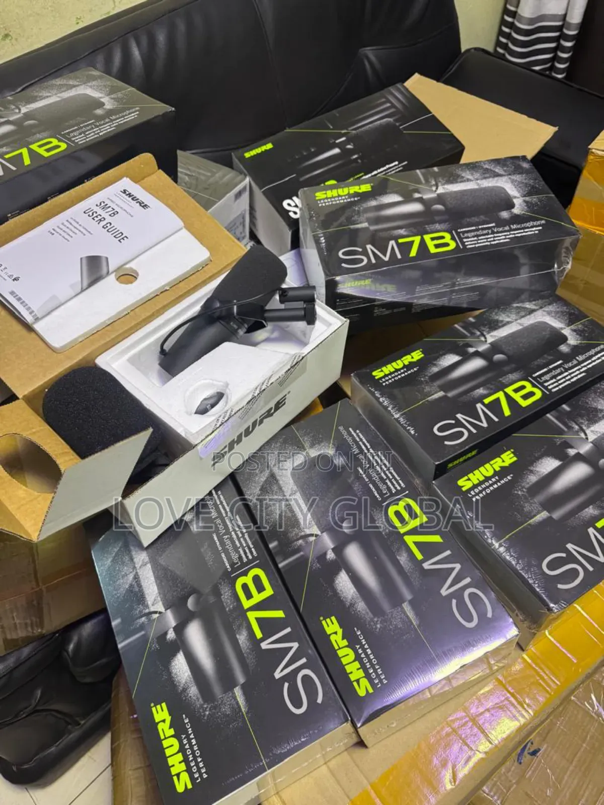 Professional Vocalcardioid Studio Podcast Mic Shure Sm7b Mic