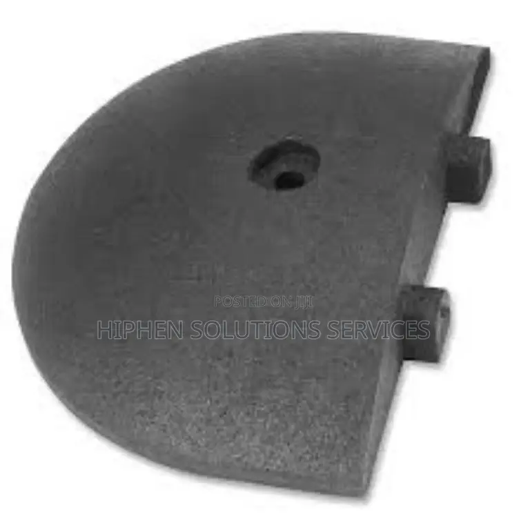 Speed Hump Road Bump End Cap
