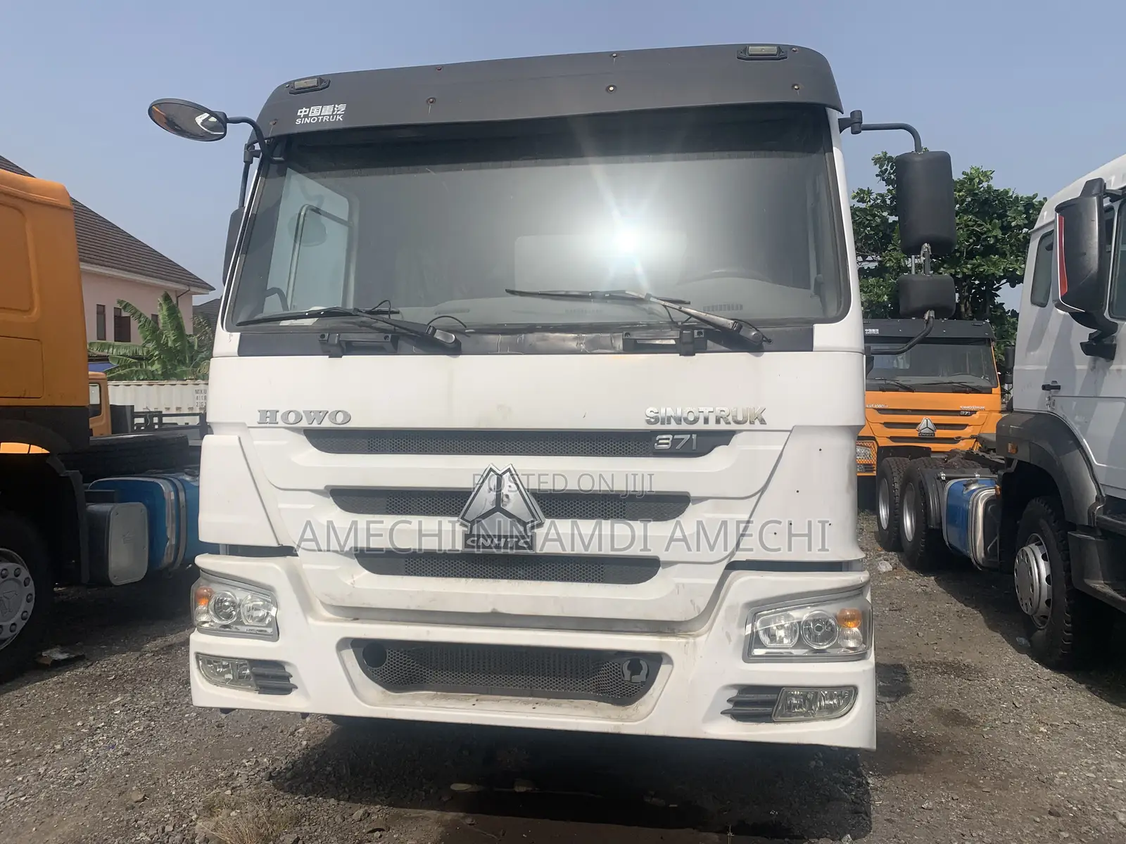 Howo 371 Long Chassis White