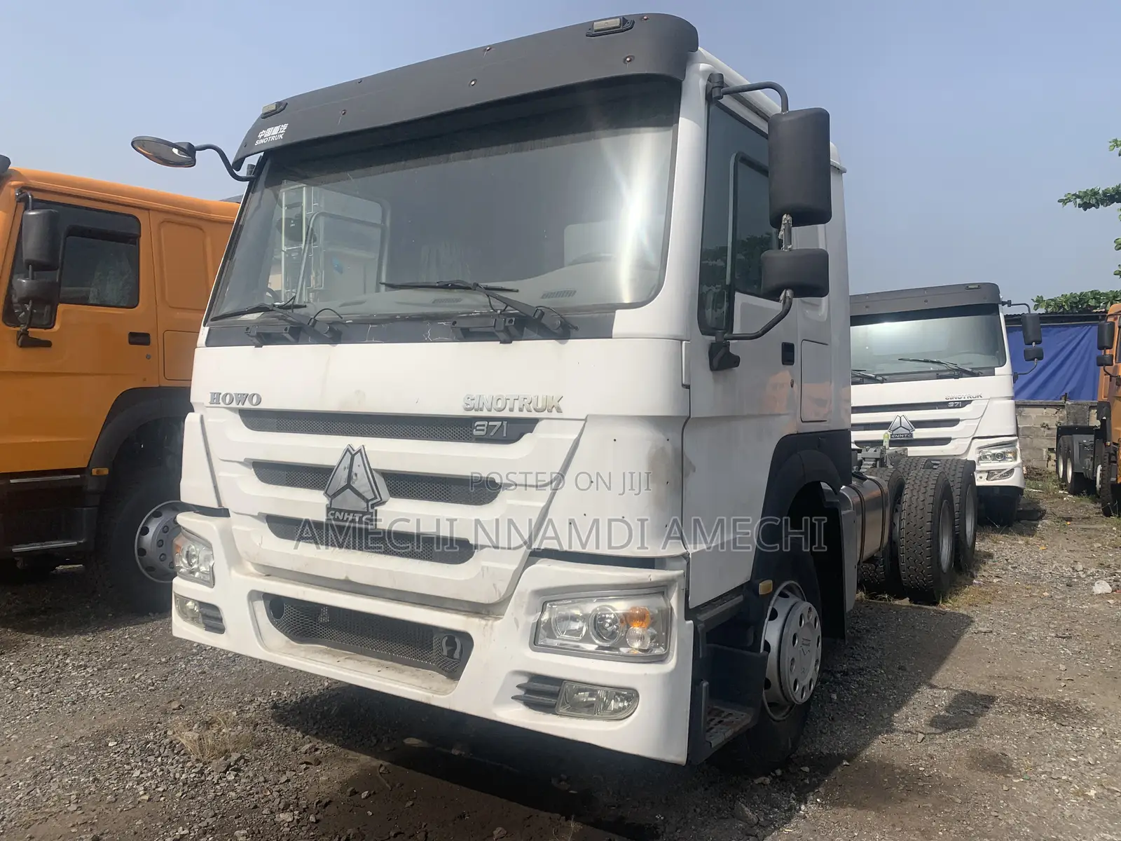Howo 371 Long Chassis White