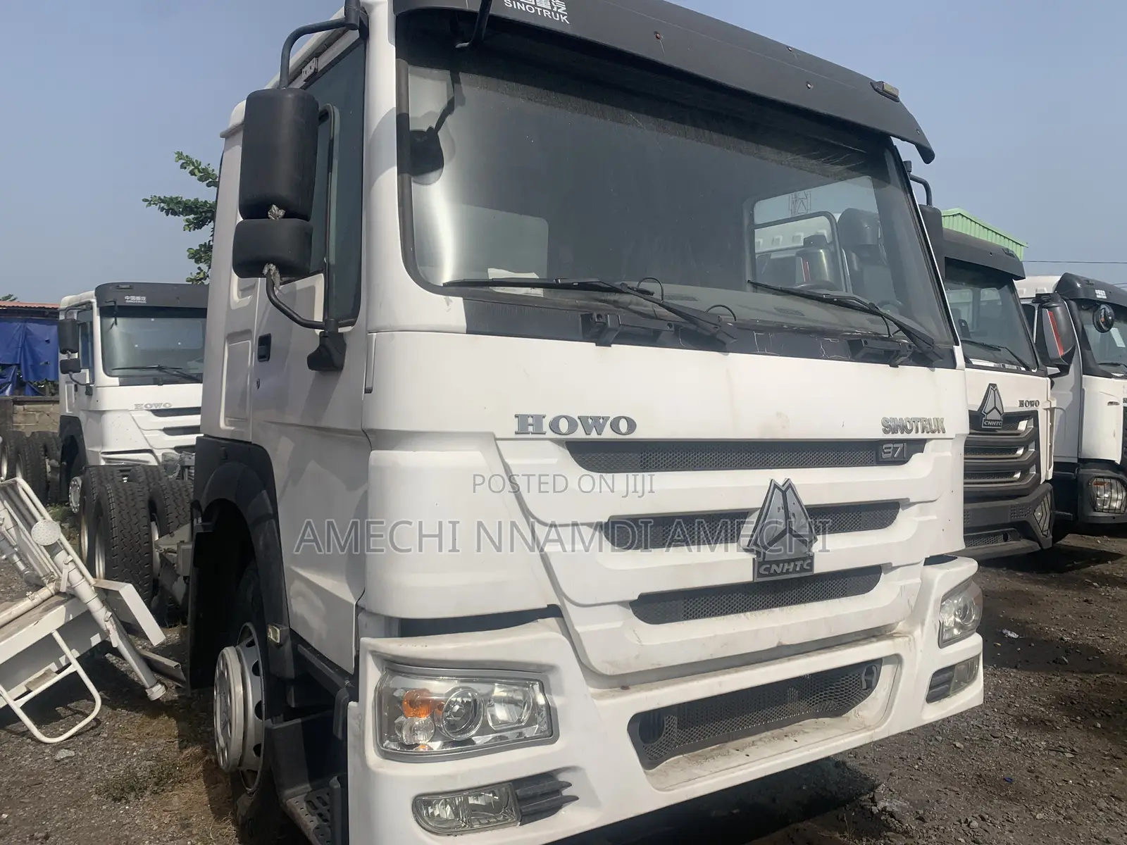 Howo 371 Long Chassis White