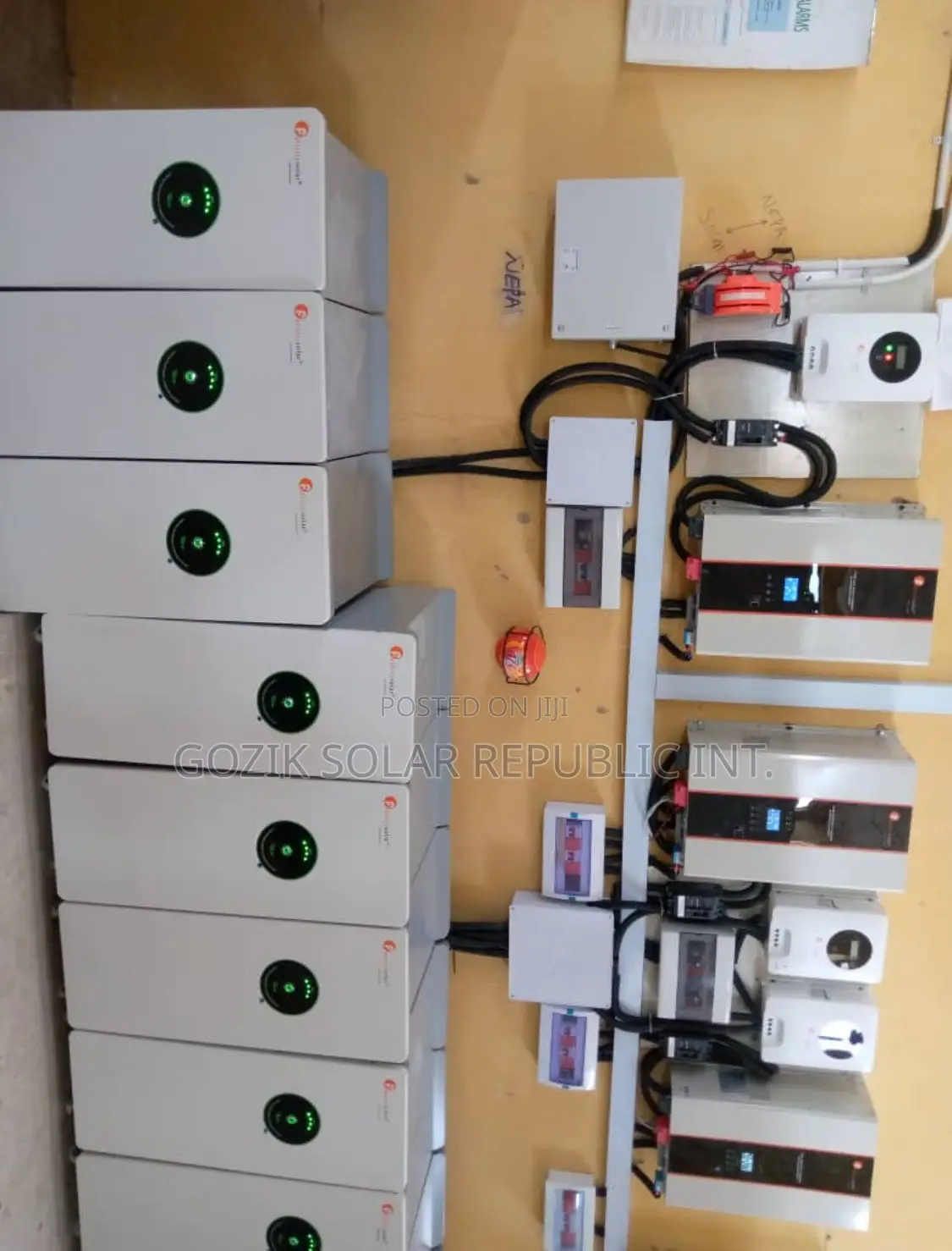 50kva With 120kwh Lithium Battery Storage Big Energy Need