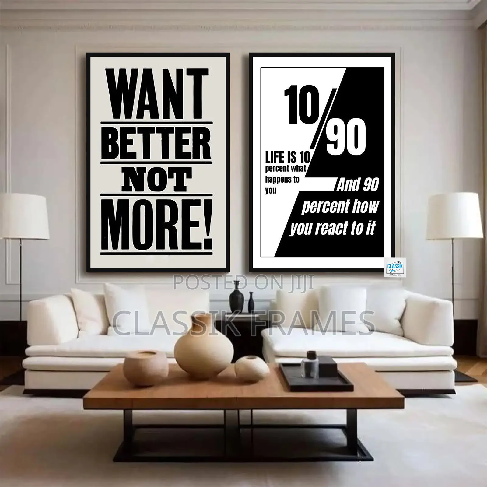 Hd Framed Motivational Quote Digi Painting Wall Art