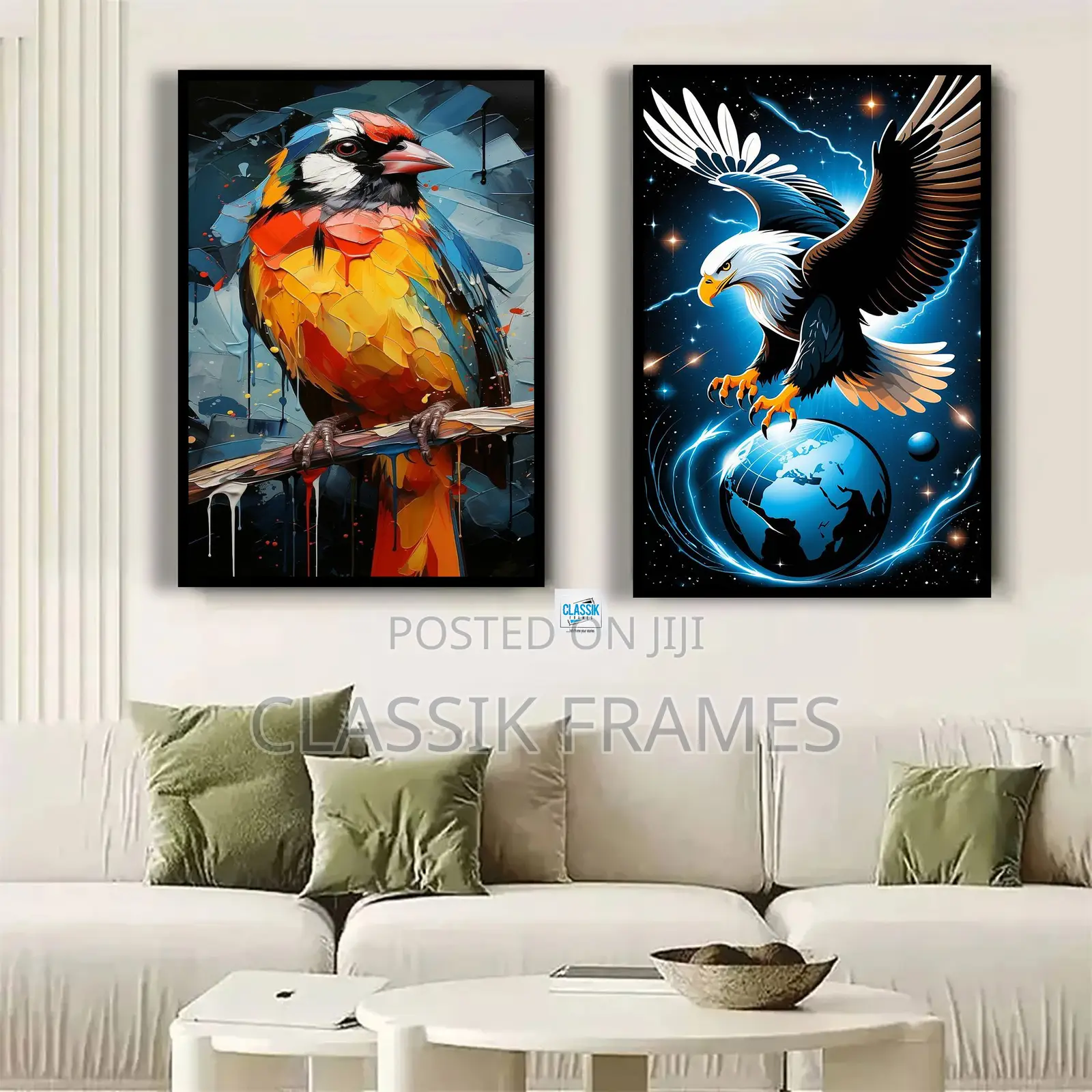 Hd Framed Classic Digi Painting Wall Art