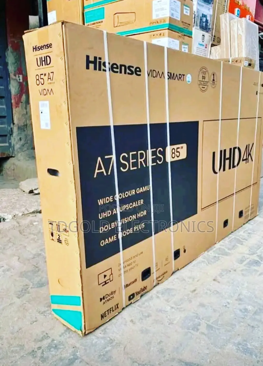 Hisense 85′′Qled Smart Tv Iq Remote 120hz-85q6n