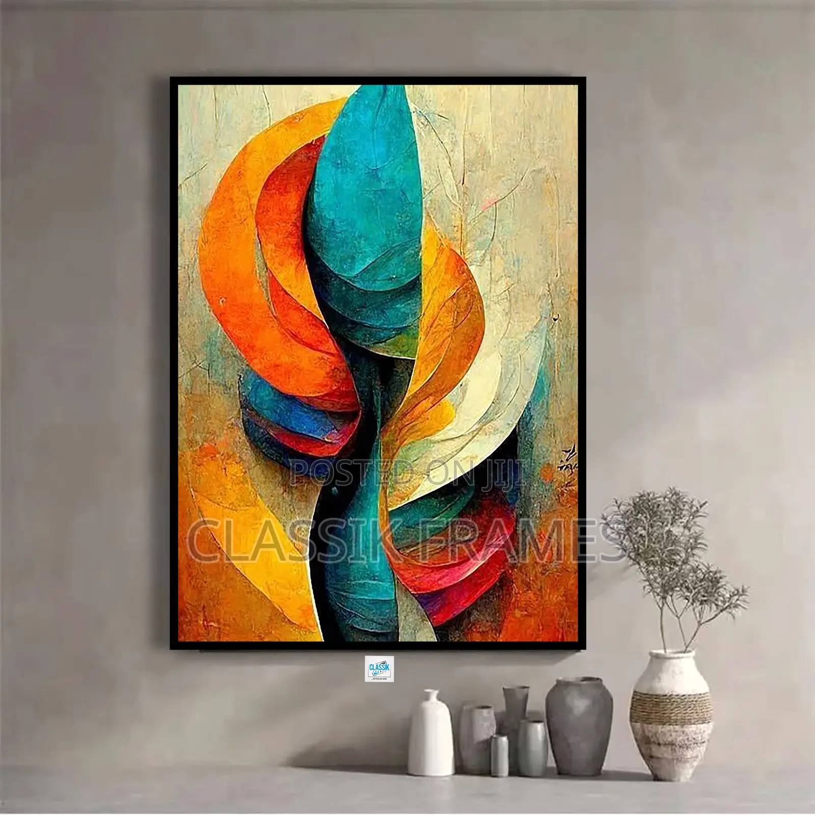 Hd Framed Maclyn Digi Painting Wall Art