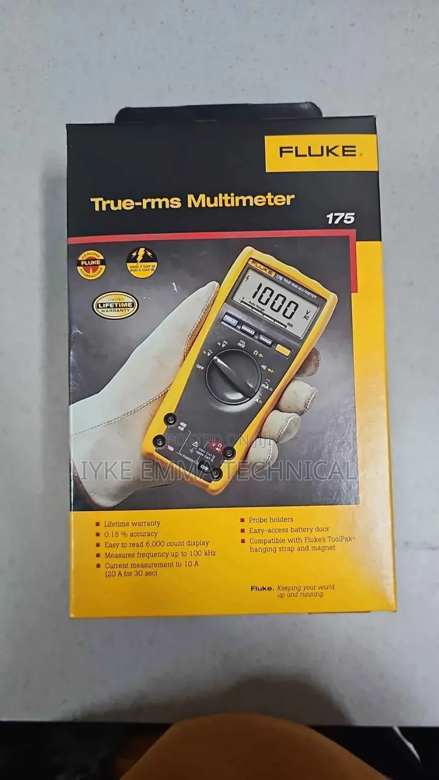 Fluke 175 True-RMS Digital
Multimeter