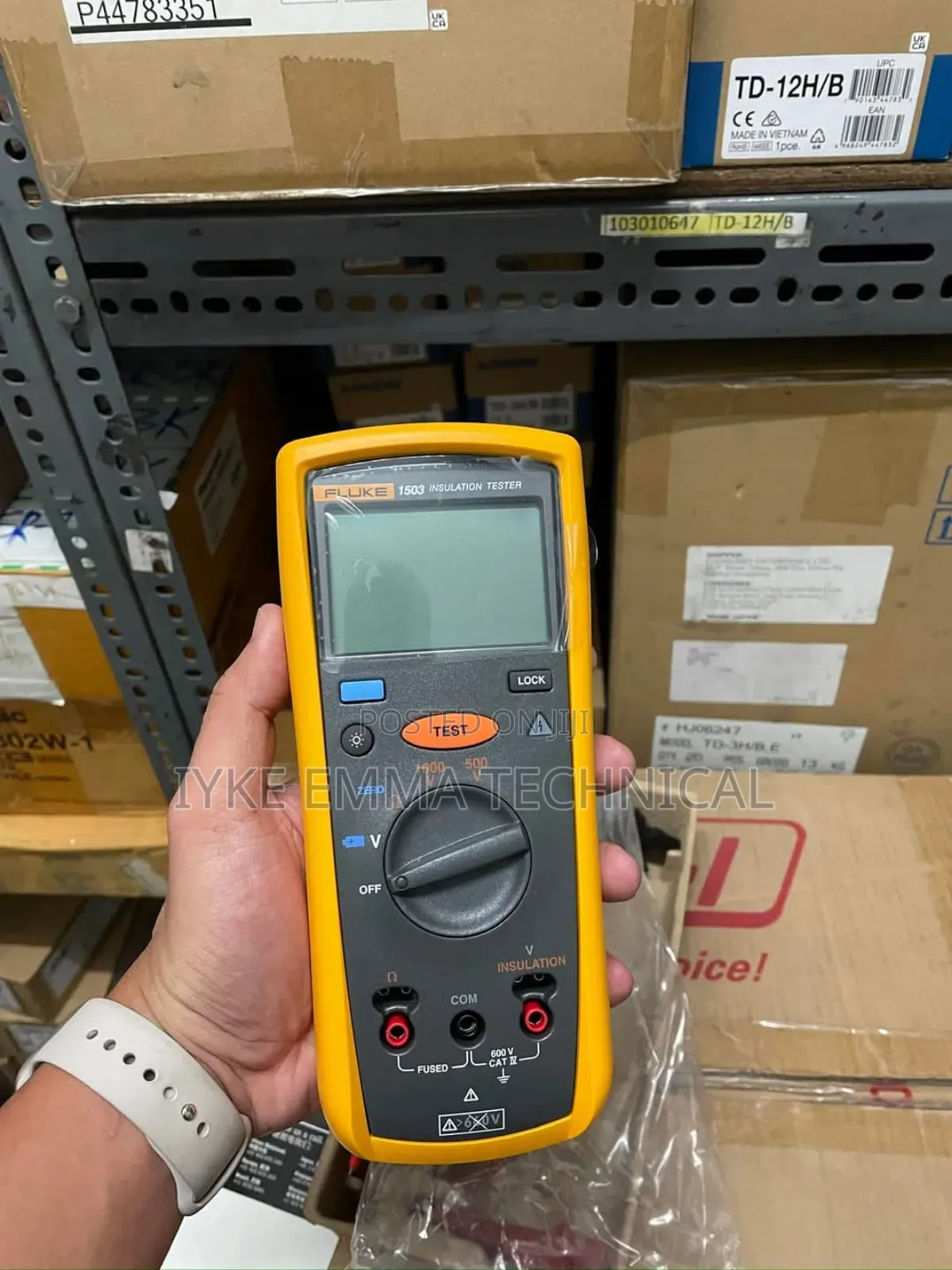 Fluke 1503 / 1507 Insulation Resistance
Tester