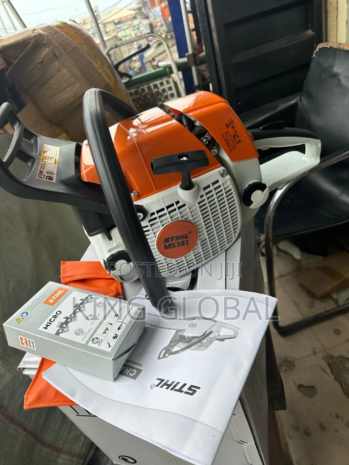 Stihl Heavy Duty Chain Saw-Ms 382