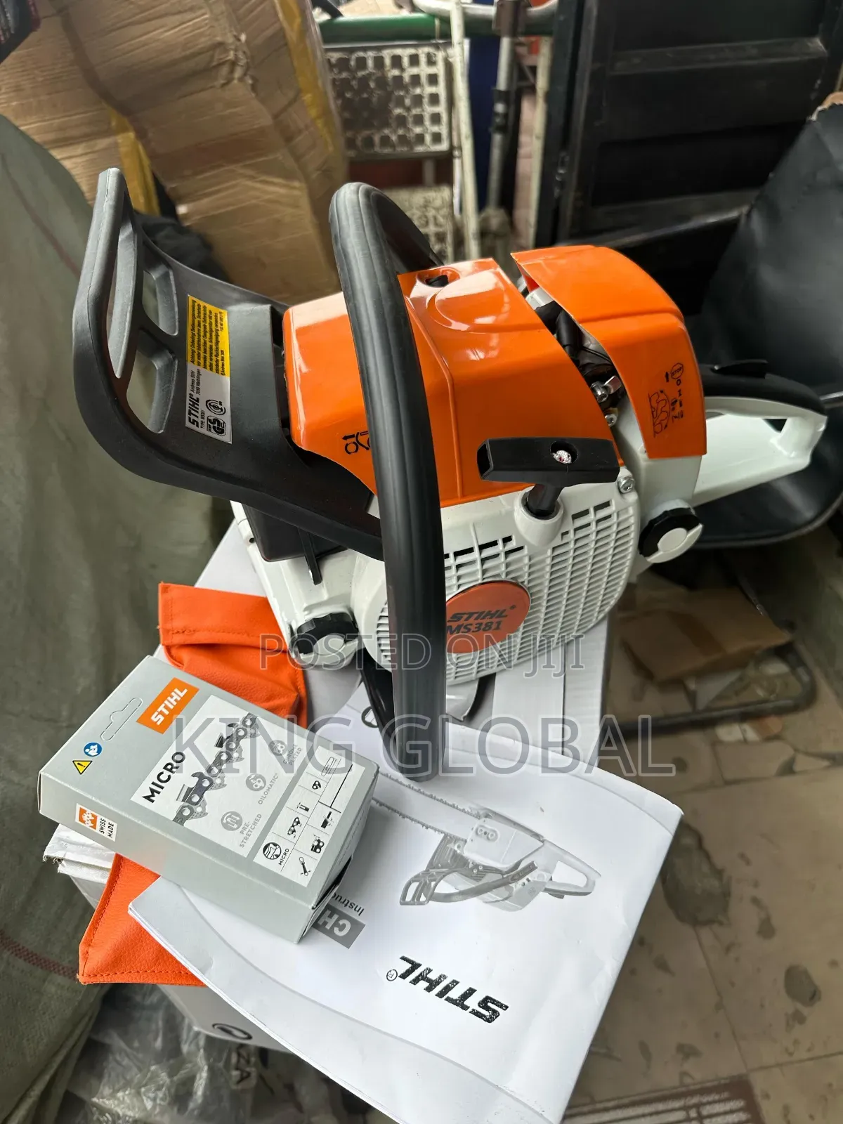 Stihl Heavy Duty Chain Saw-Ms 382