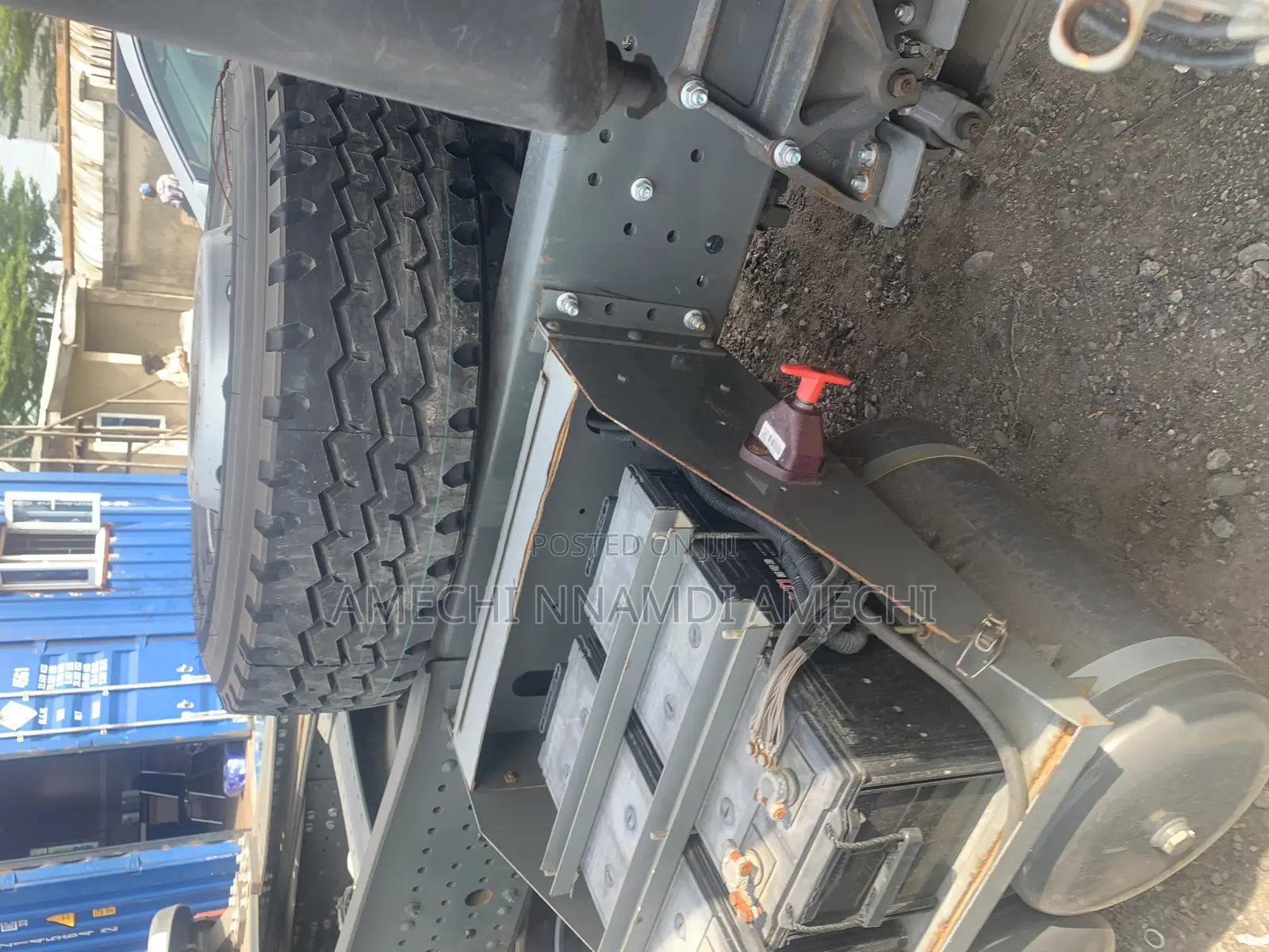 Howo 371 Truck Head Gray Color
