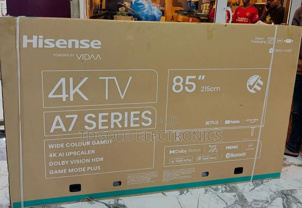 Hisense 85′′Qled Smart Tv Iq Remote 120hz-85q6n