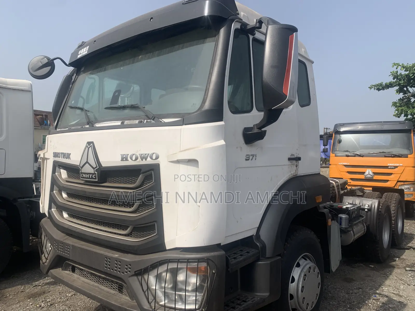 Howo 19 Truck Head White Color
