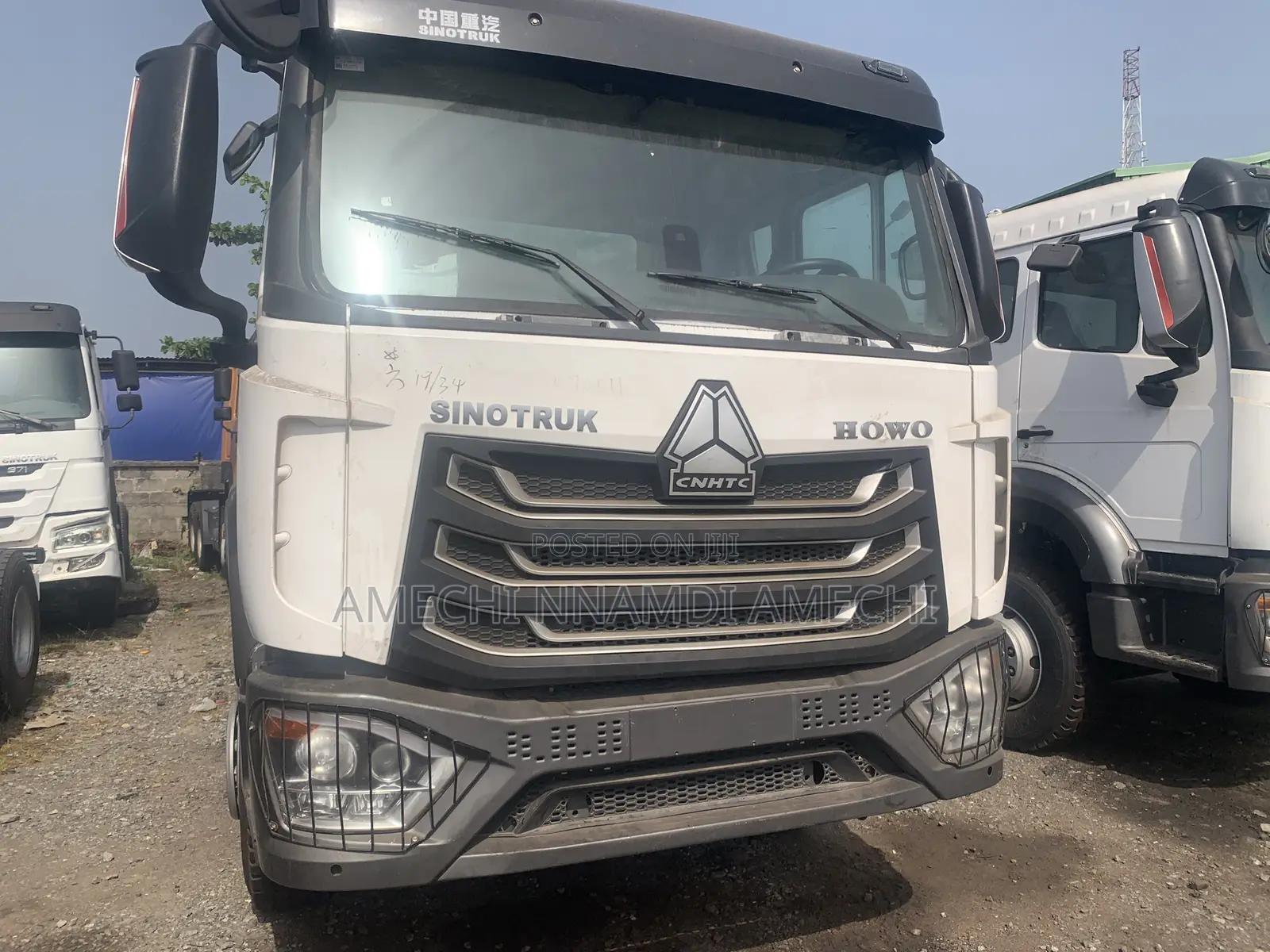Howo 19 Truck Head White Color
