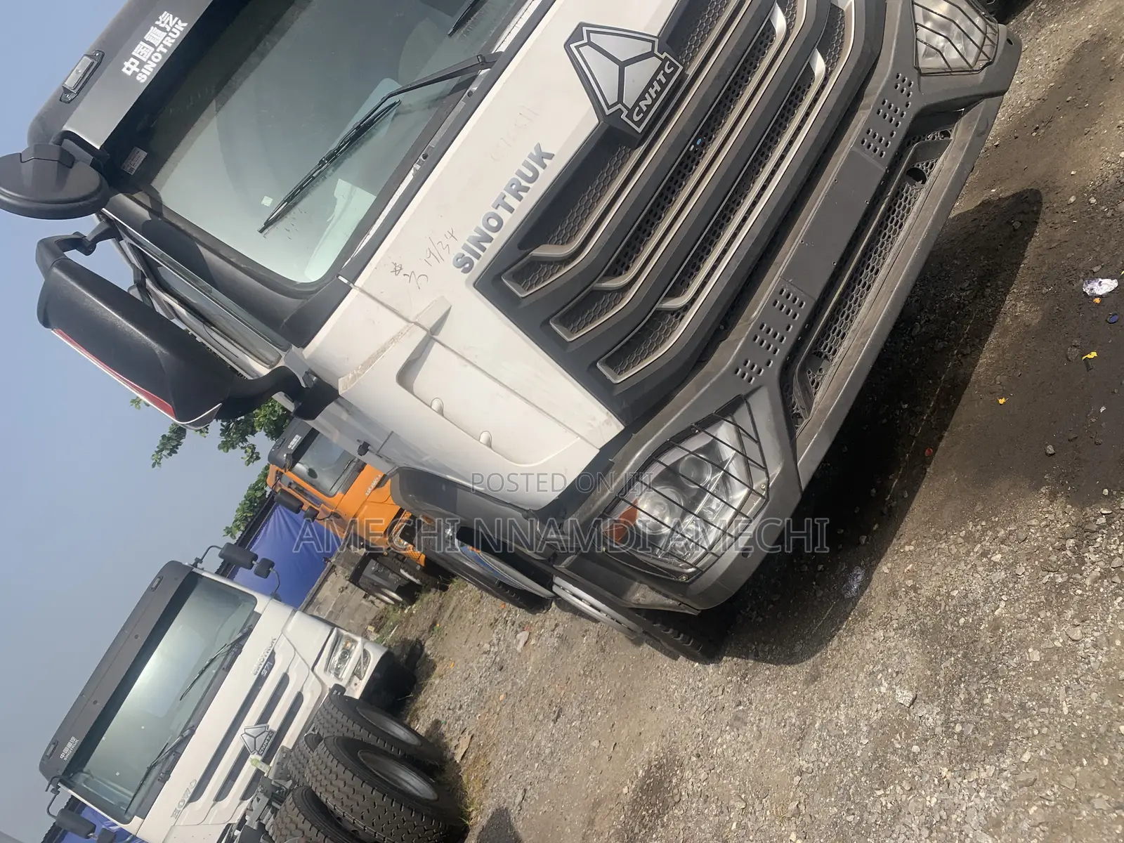Howo 19 Truck Head White Color