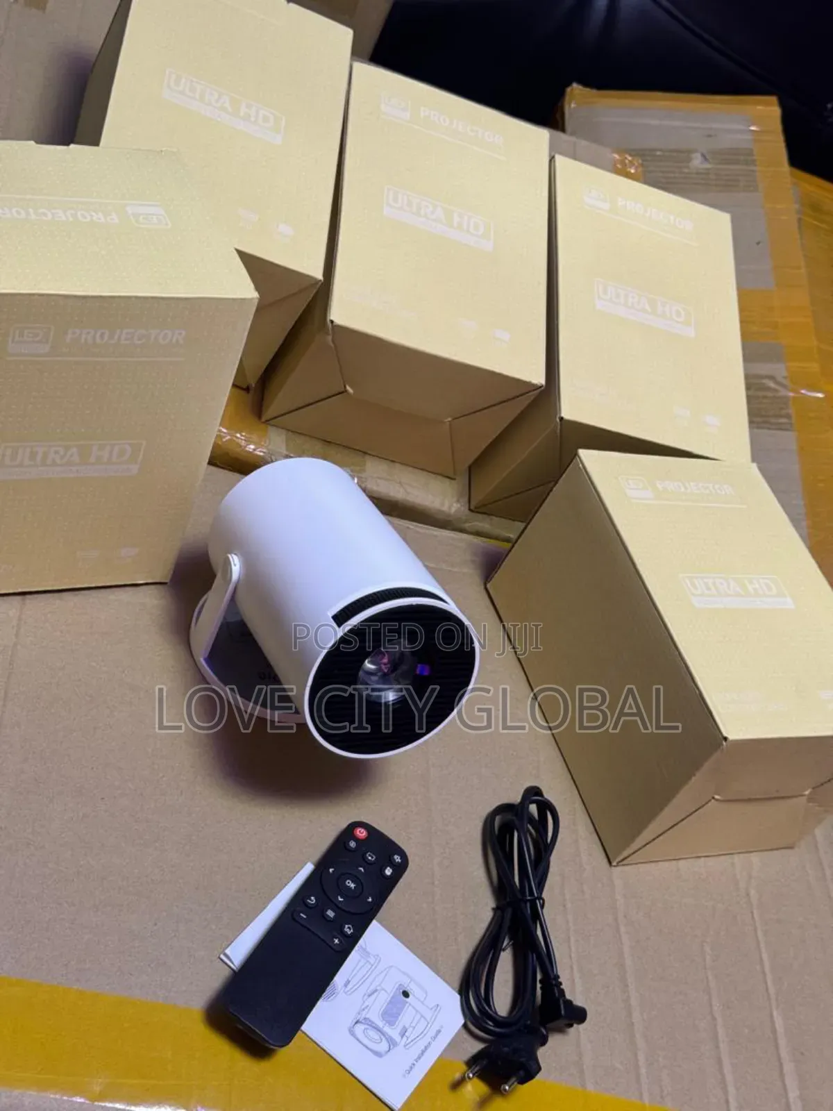 Hy300 Pro Projector 3d Smart Wifi Full Hd Android 11 130"