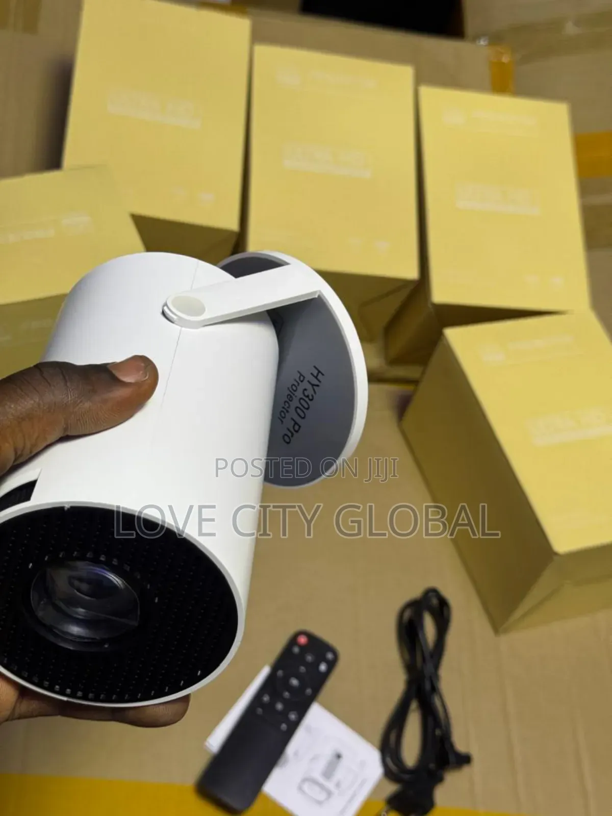 Hy300 Pro Projector 3d Smart Wifi Full Hd Android 11 130"