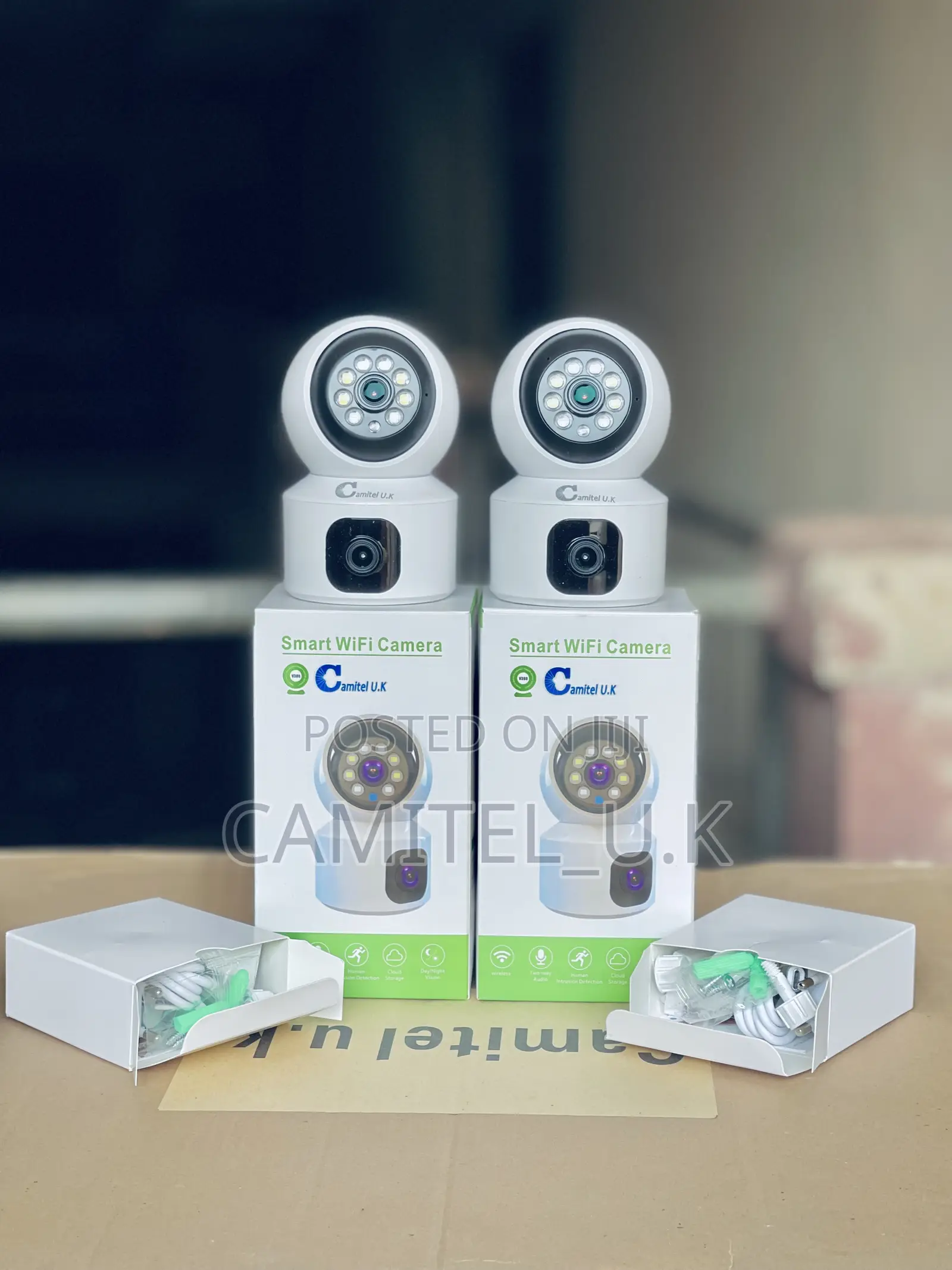 V380 Dual Lens Smart Wifi Camera