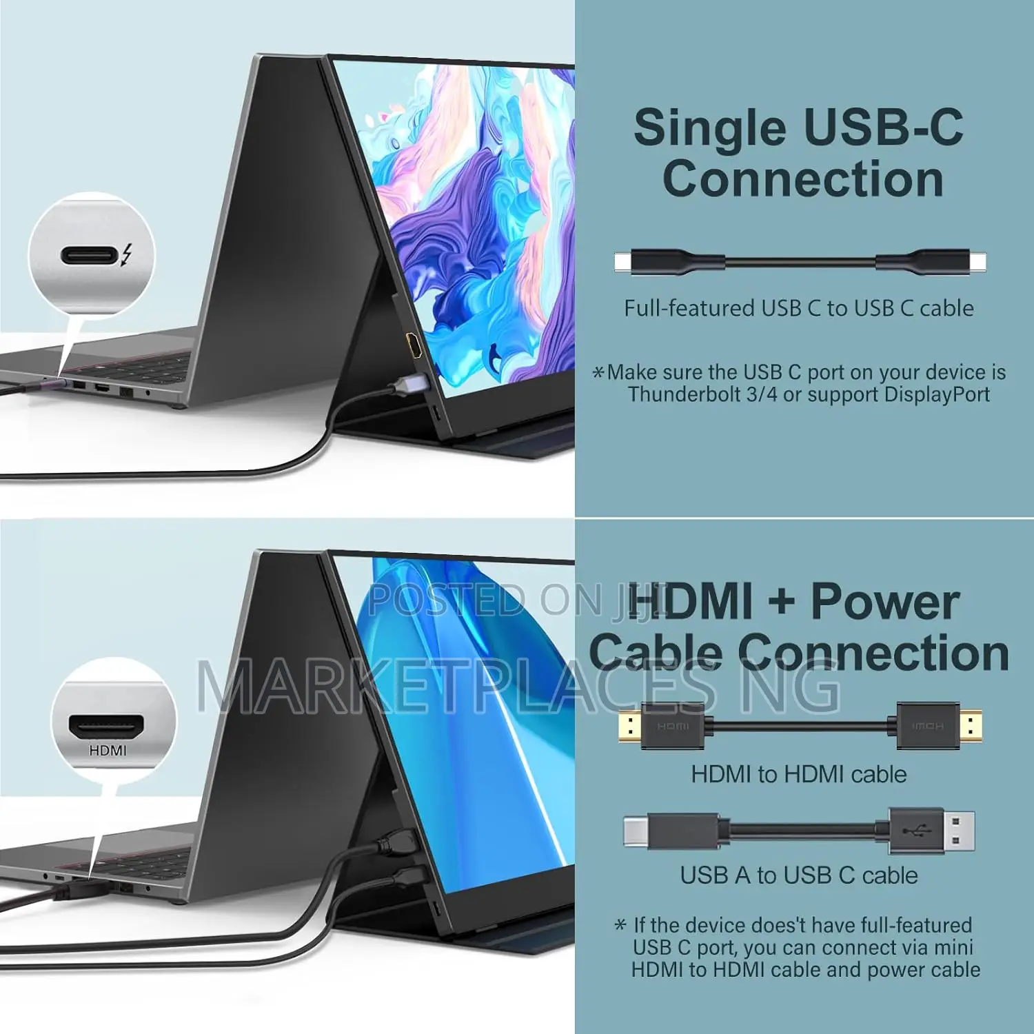 Innoview 15.6-Inch Full Hd Ultra-Slim Portable Monitor