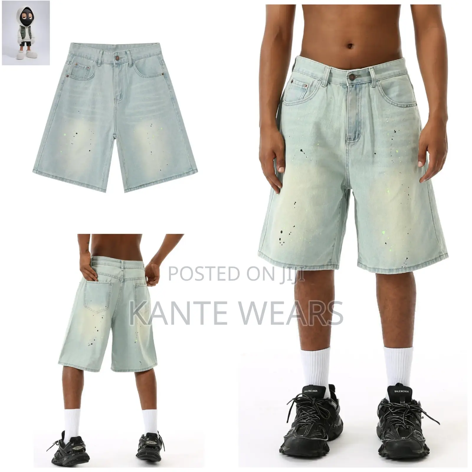 Luxury Denim Short Jean