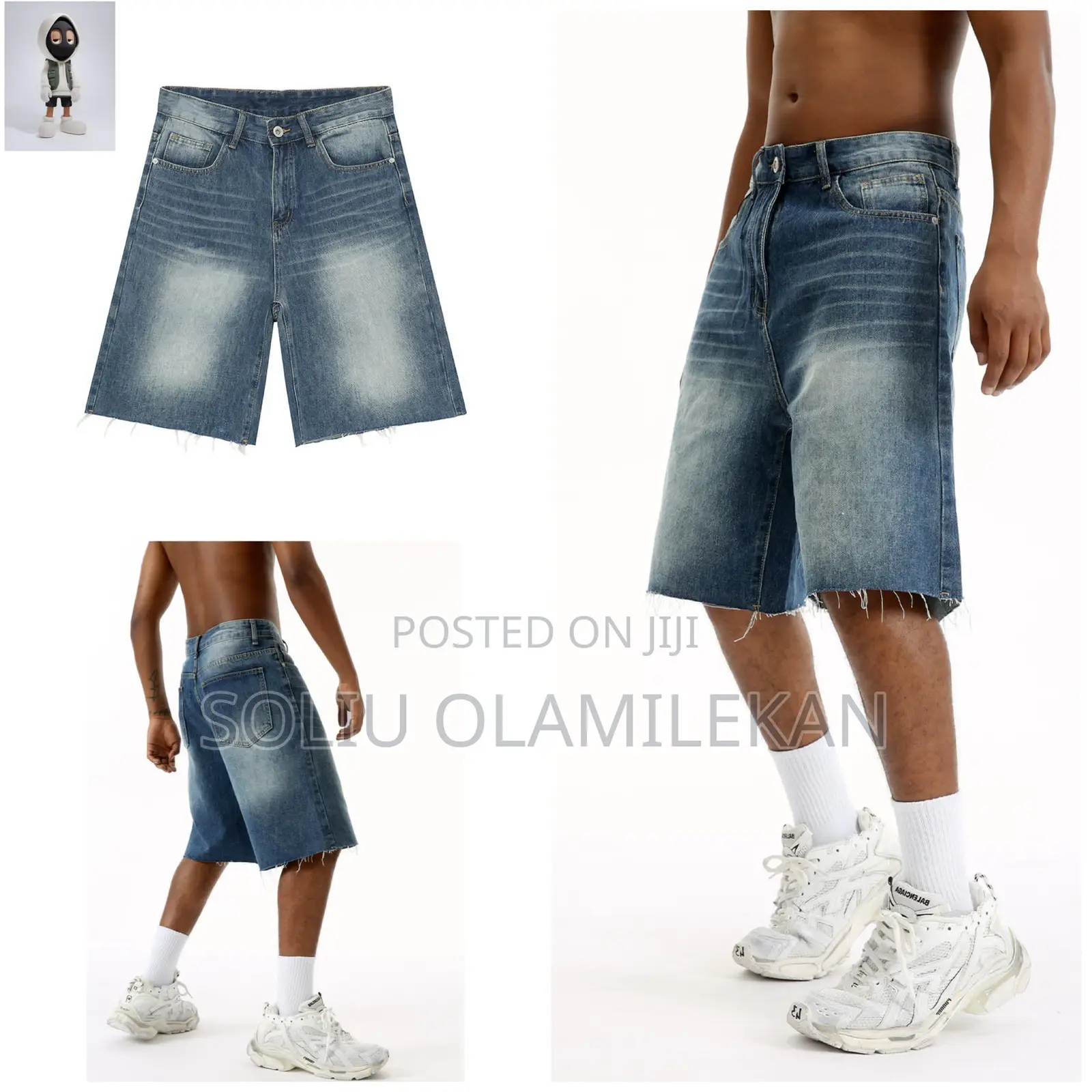 Luxury Denim Short Jean