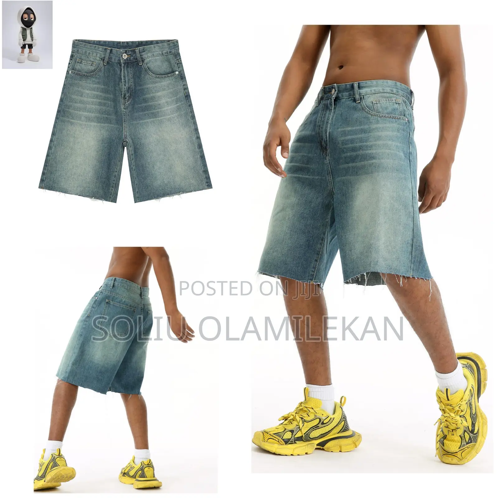 Luxury Denim Short Jean