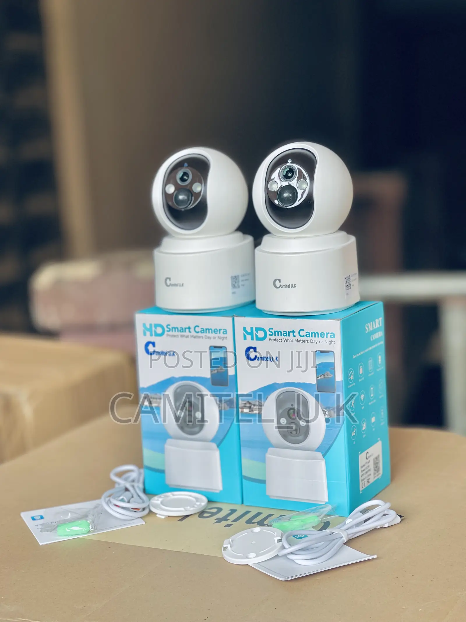 V380 Pro Hd Smart Wifi Camera With Battery-Backup