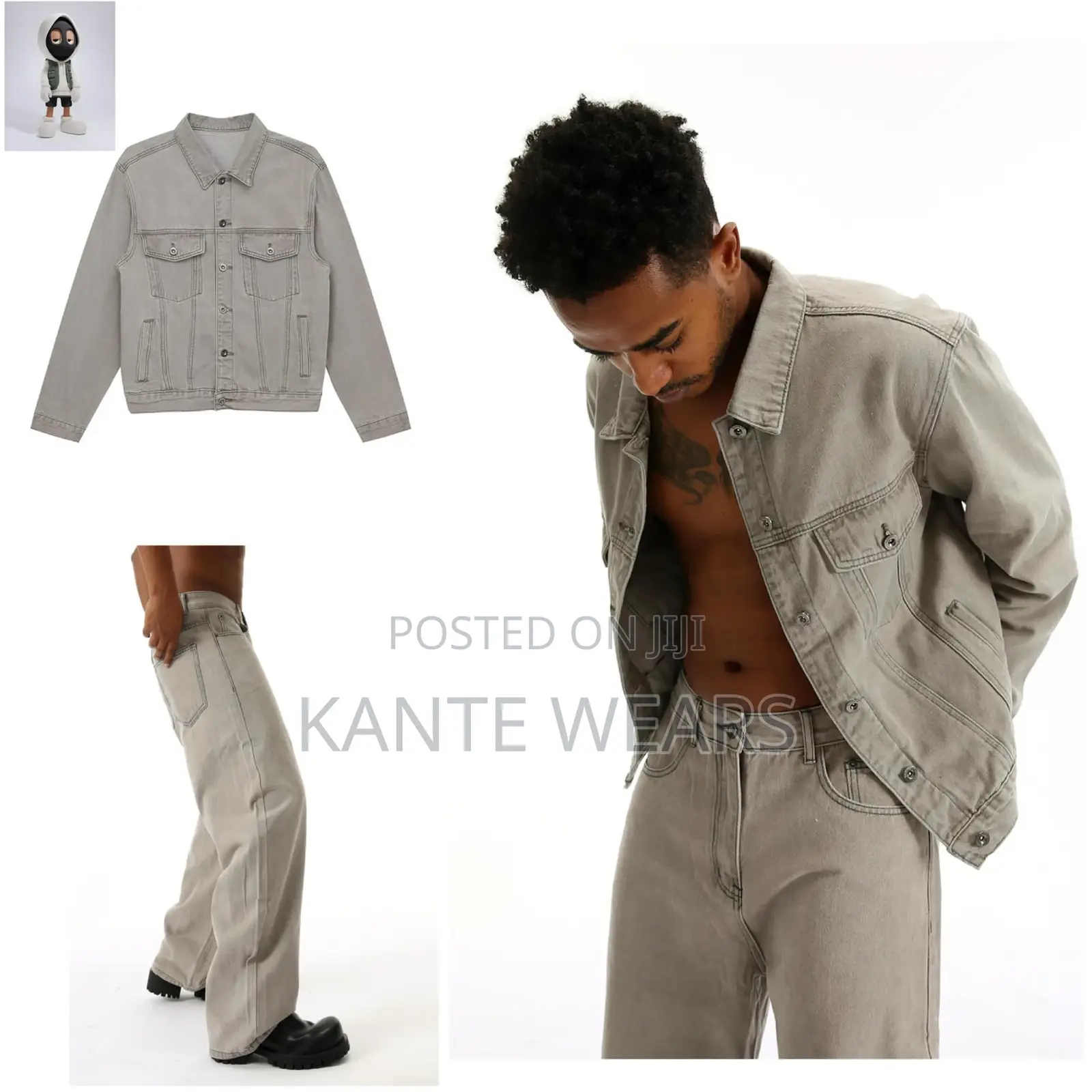 Premium Quality Demim Track Jacket
