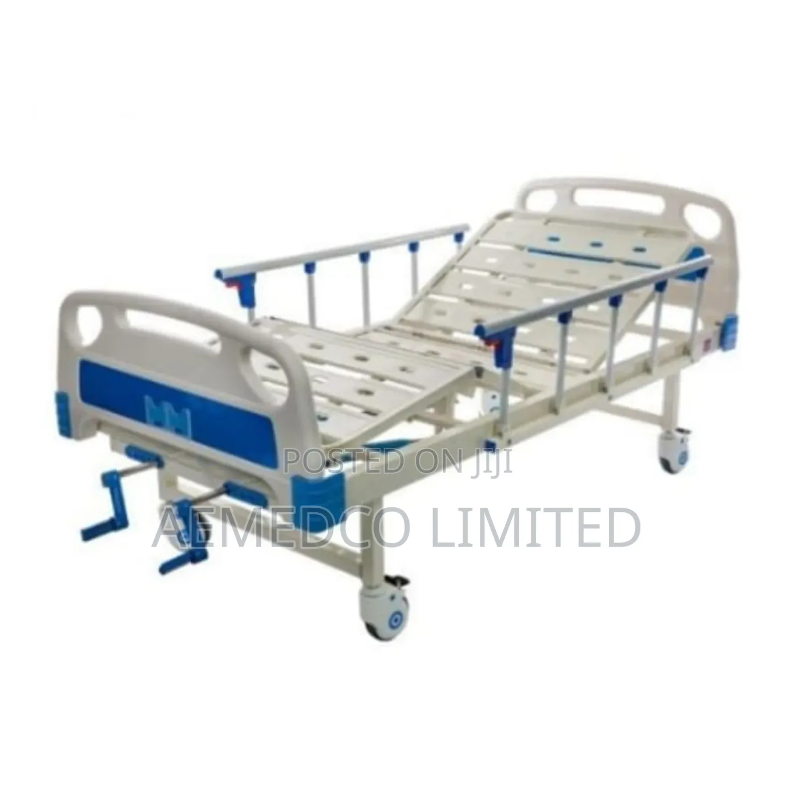 Double Crank Manual Hospital Bed