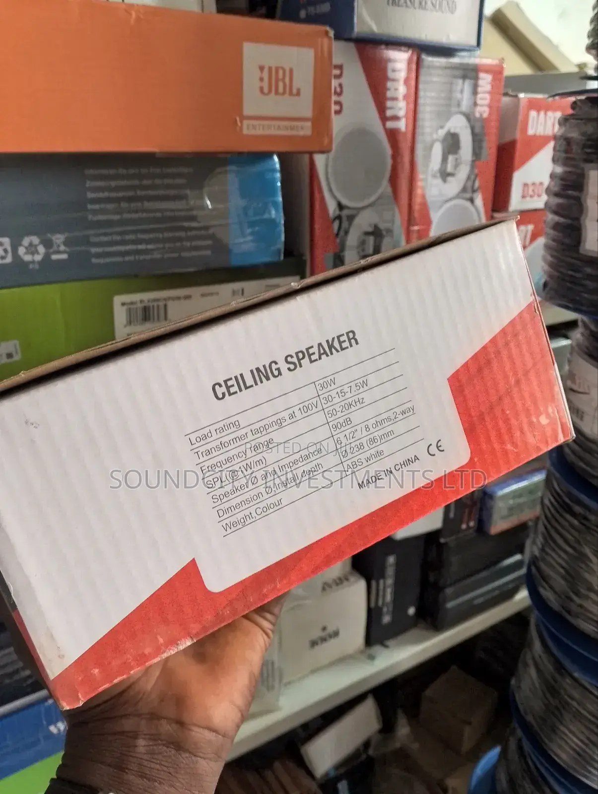 Dart 30w Ceiling Speaker.