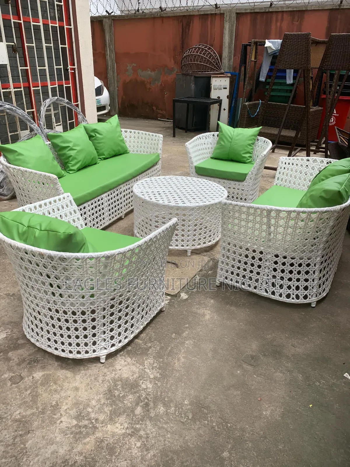 Unique Quality 7 Seater Set of Rattan Sofa Chair