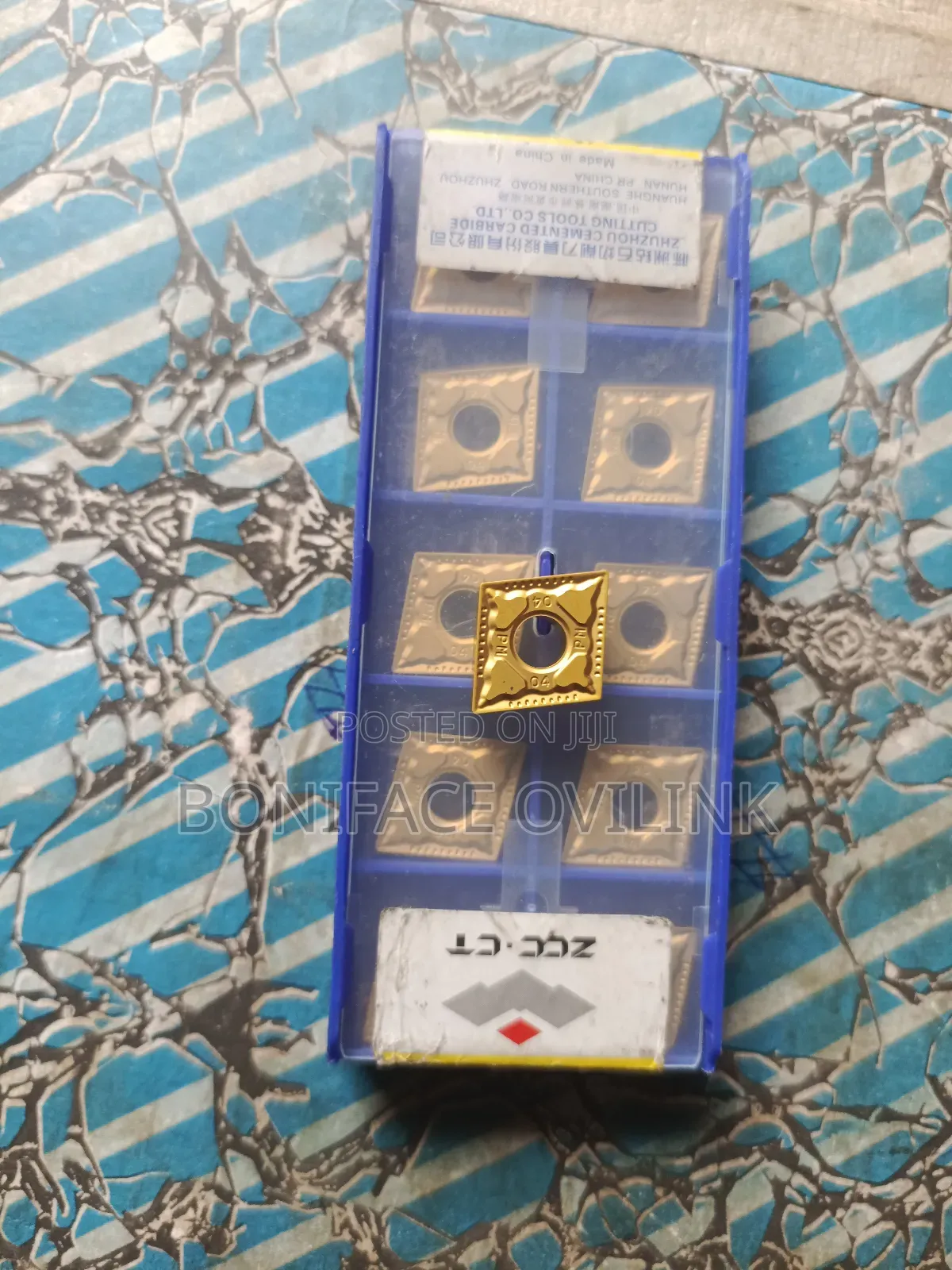 Cnmg 120408 Tungsten Carbide Cutting Insert Gold