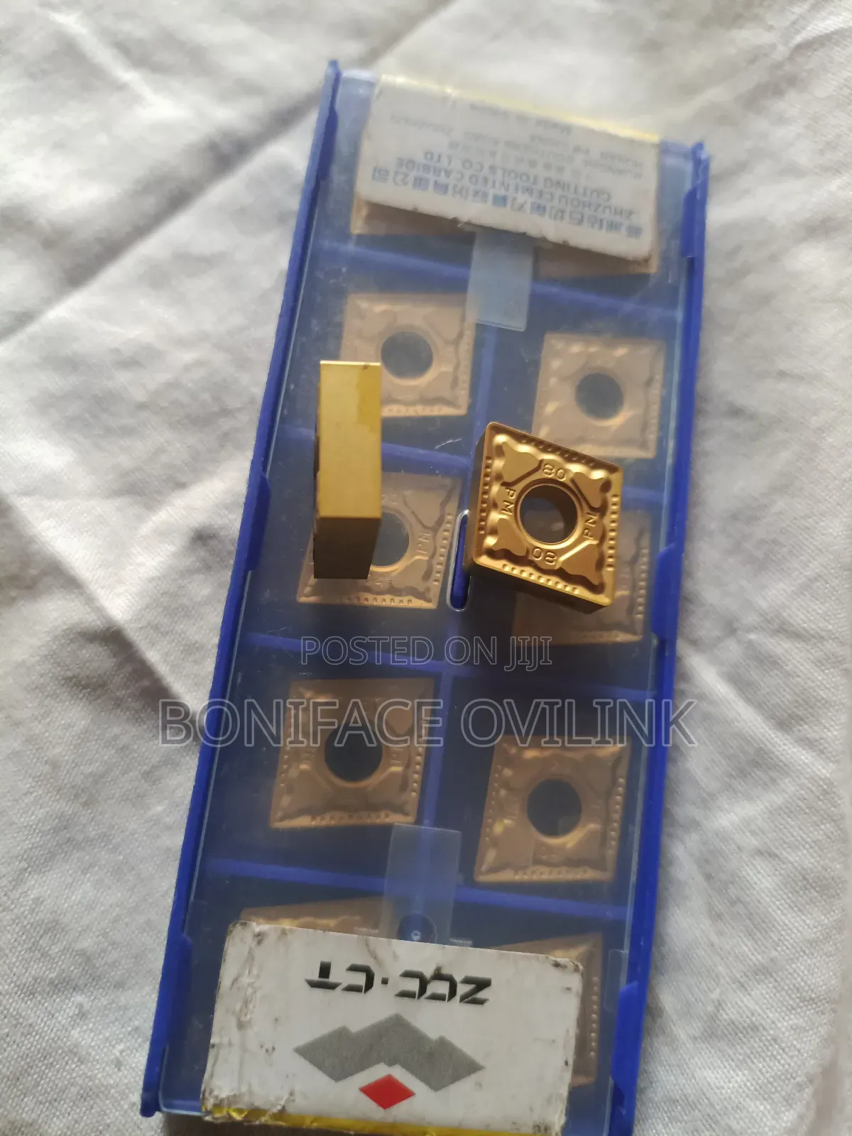 Cnmg 120408 Tungsten Carbide Cutting Insert Gold