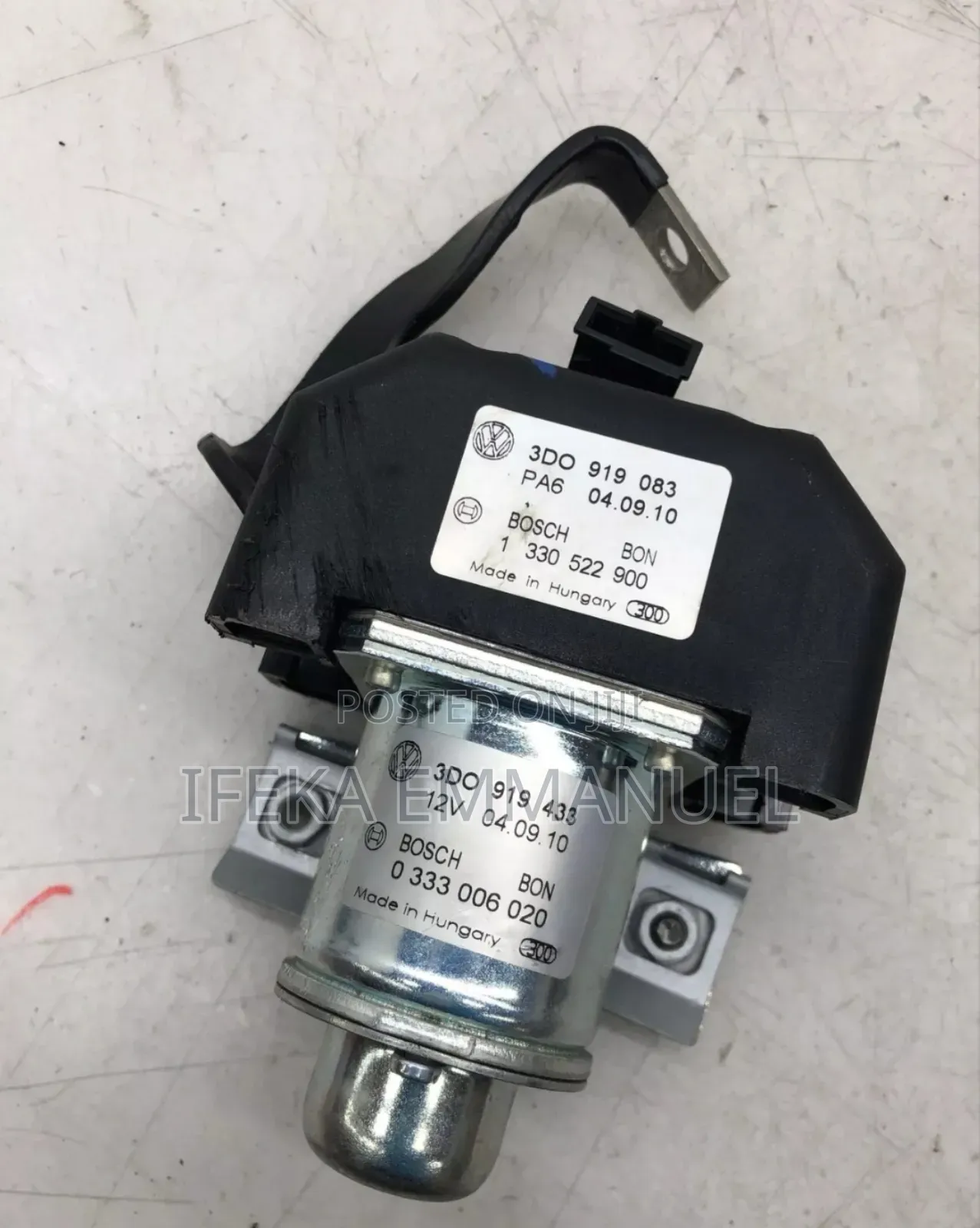 Bentley Continental Battery Discharge Relay