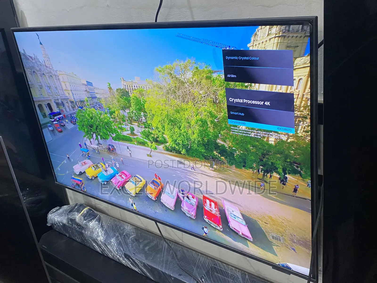 43 Inches Samsung Crystal Uhd Smart Tv With Processor