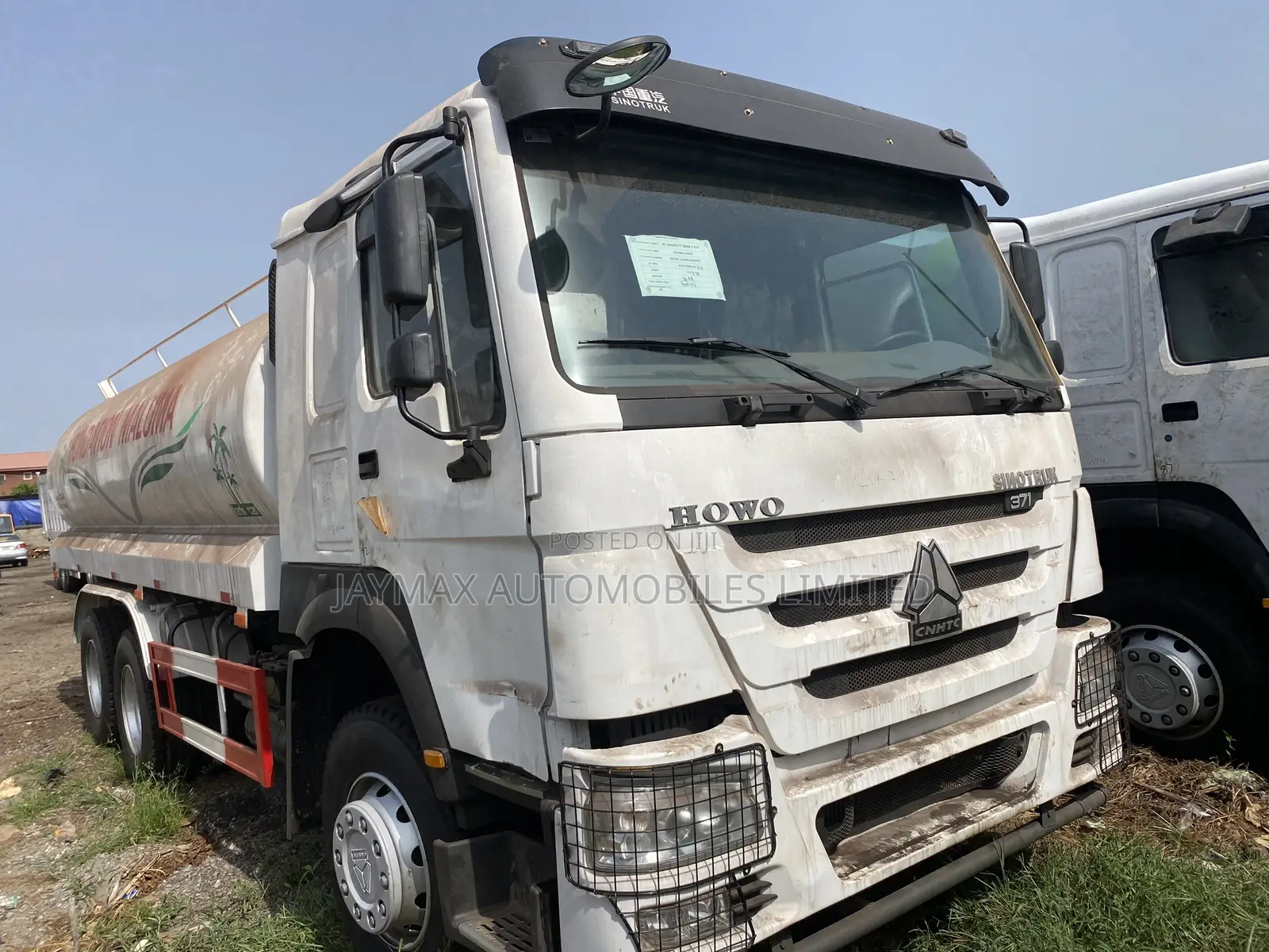 Howo 371 Water Tanker 2017, White