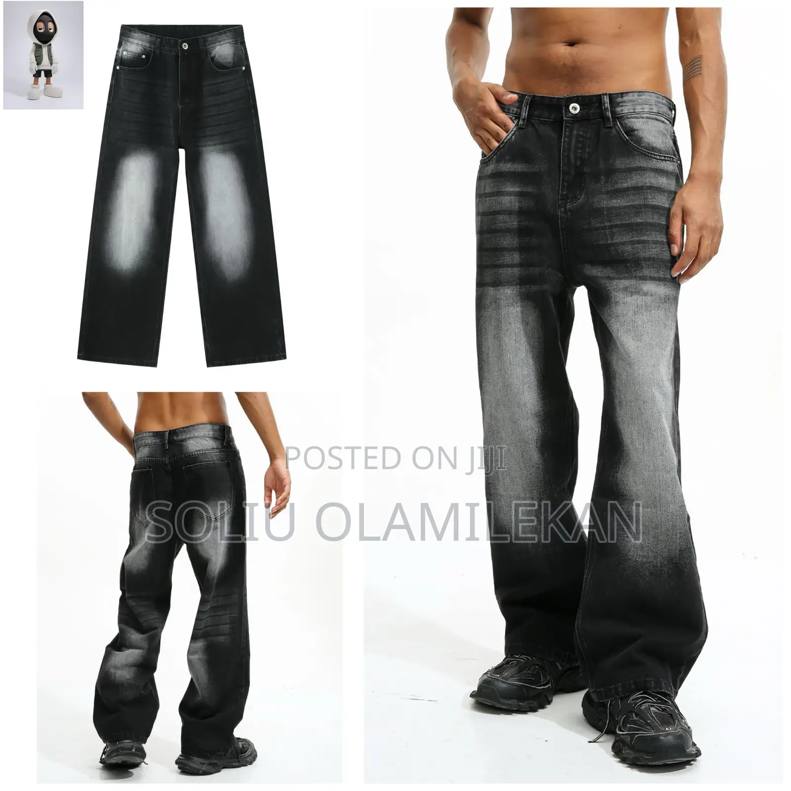 Denim Baggy Jeans