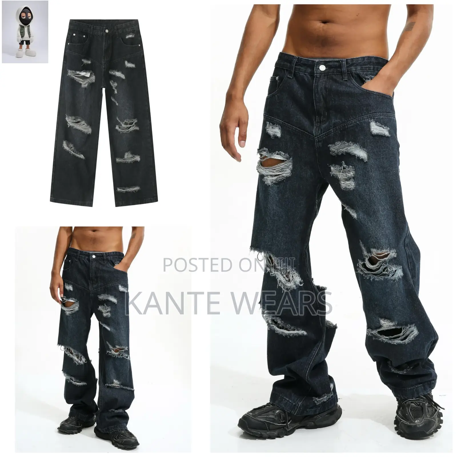 Denim Baggy Jeans