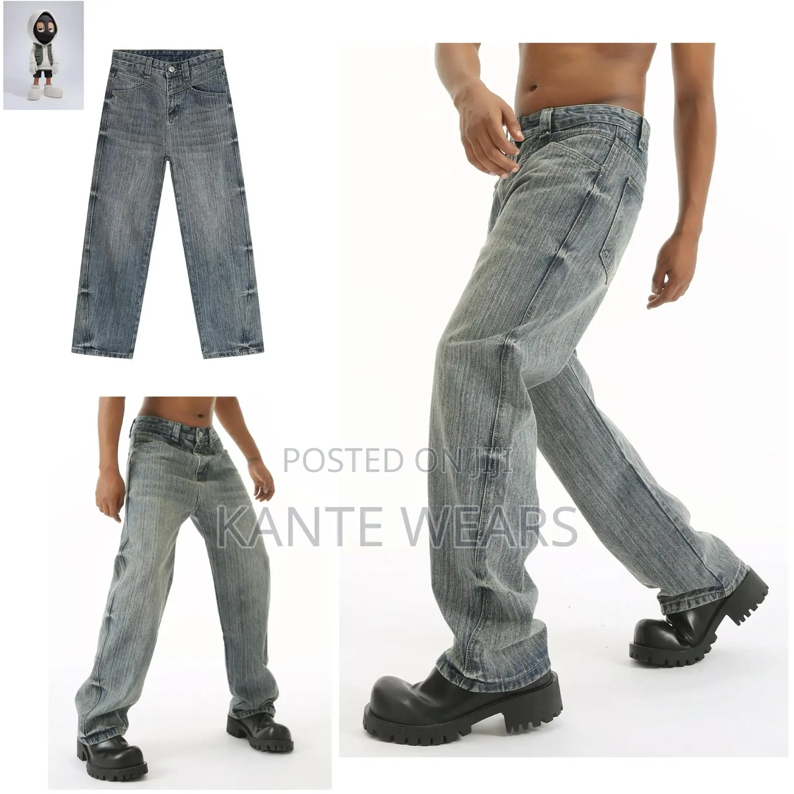 Denim Baggy Jeans
