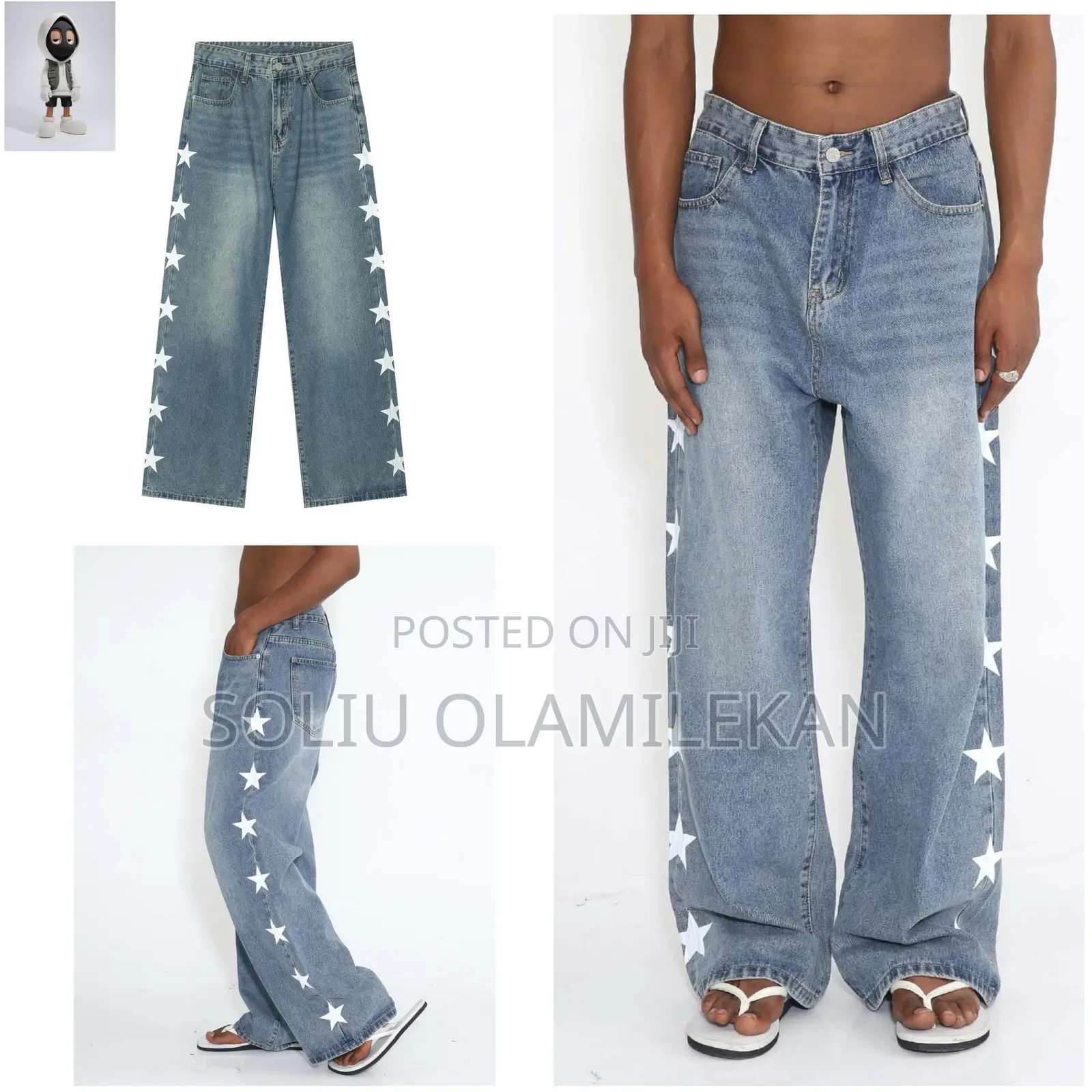 Denim Baggy Jeans