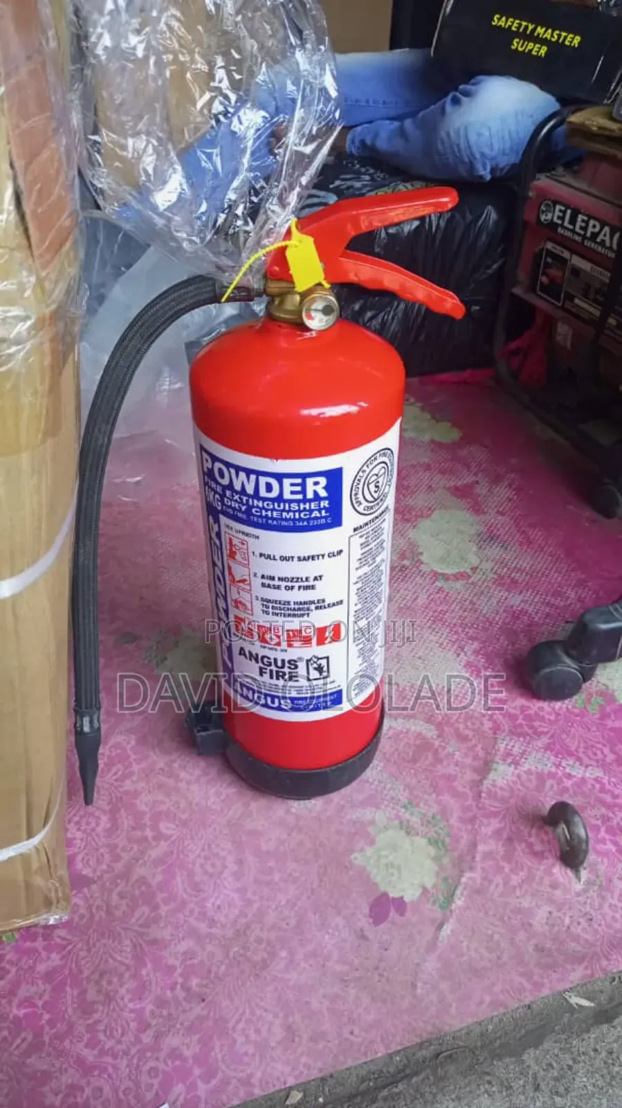 9kg Dcp Fire Extinguisher