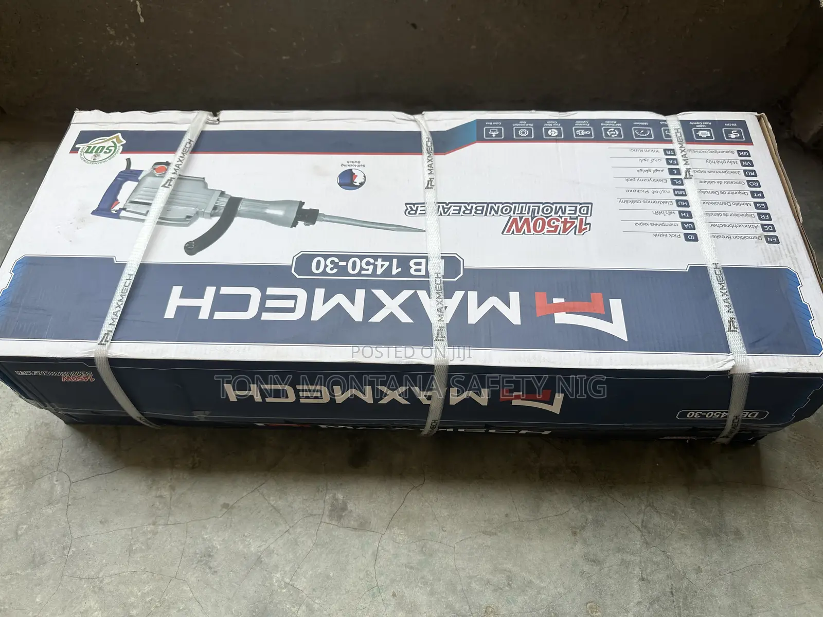 1450w Electric Demolition Breaker Jack Hammer